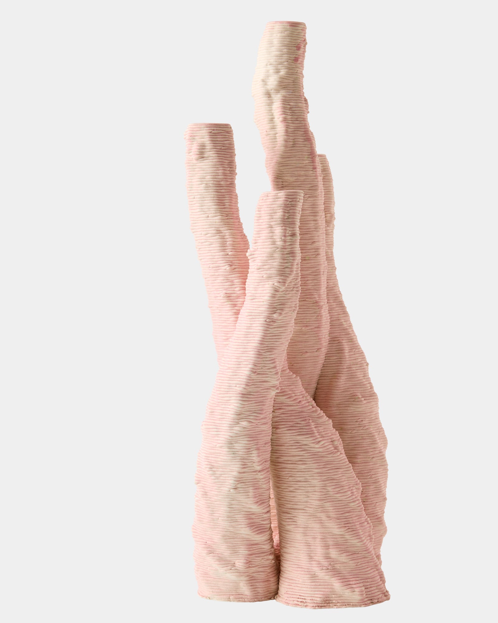 Coral Vase-Pink-Med