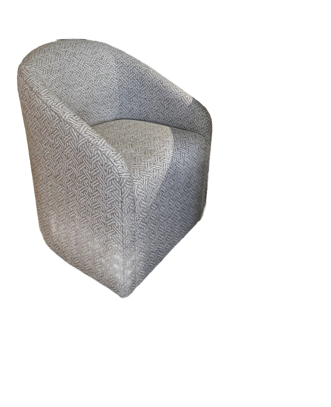 Demi Chair w Casters in Cushing Citrine