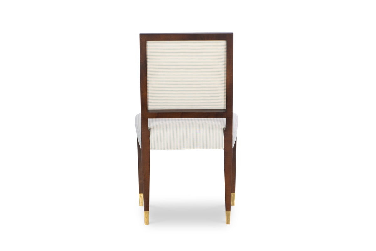 Beatrix Dining Chair w/ Antique Brass
