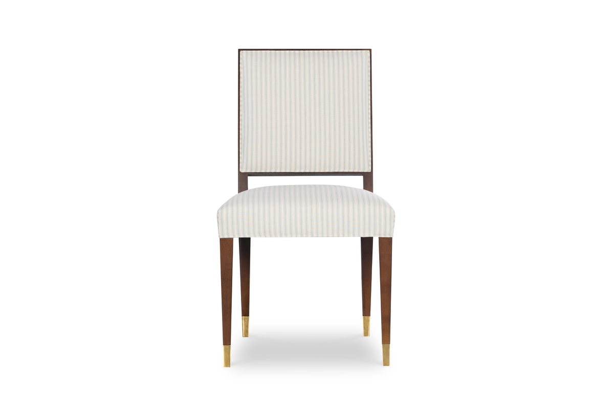 Beatrix Dining Chair w/ Antique Brass