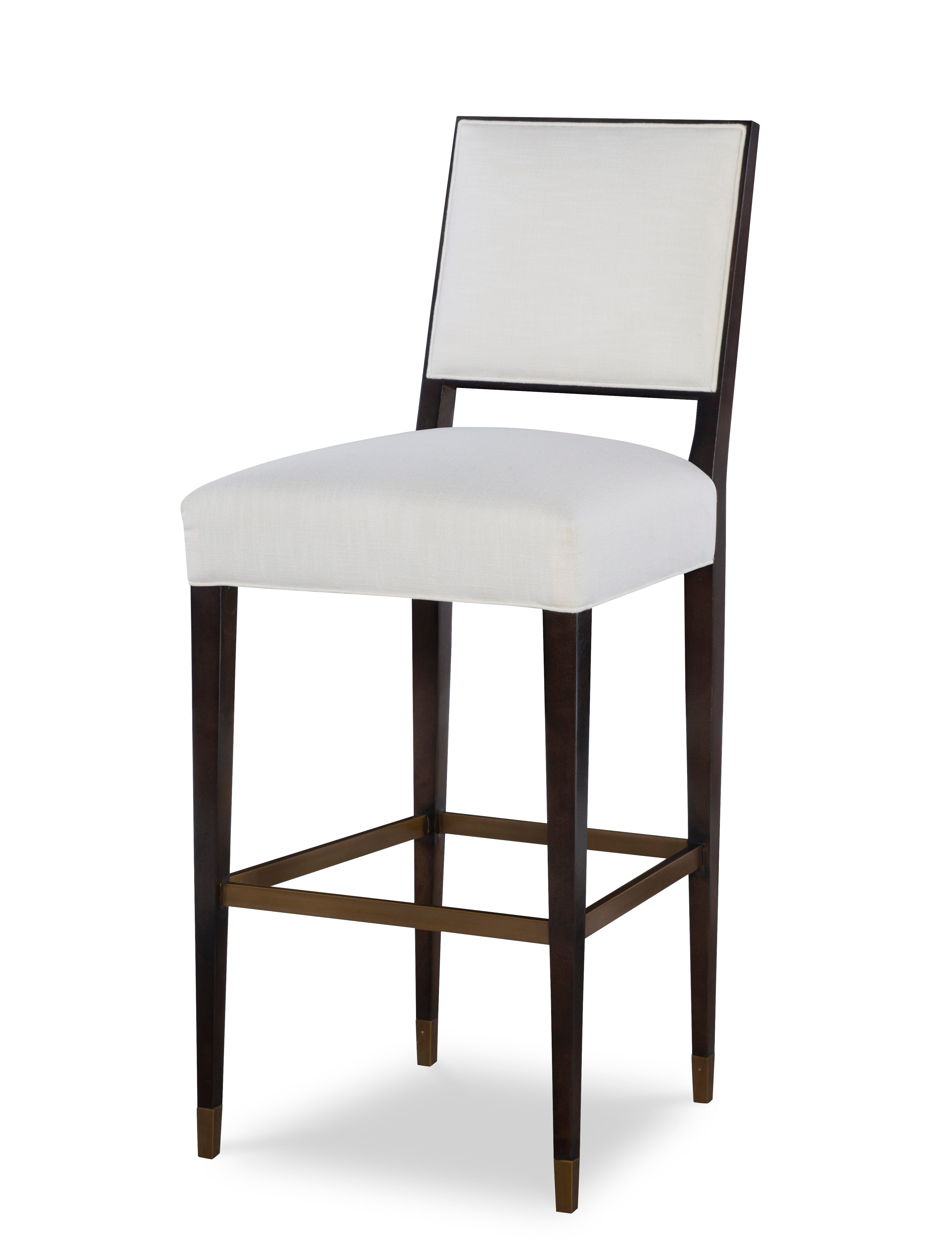 Beatrix Counter Stool w/ Antique Brass