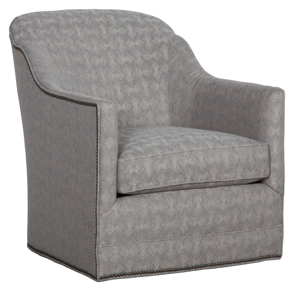 Mason Leather Swivel Chair (L-1181-31) - Fairfield Chair
