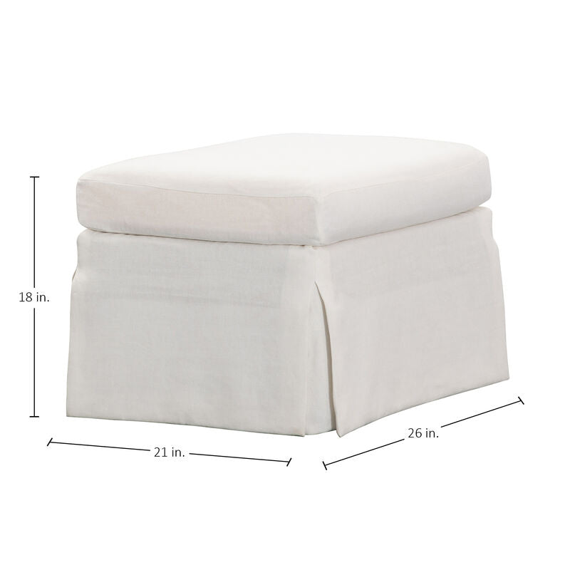 Amber Falls Ottoman