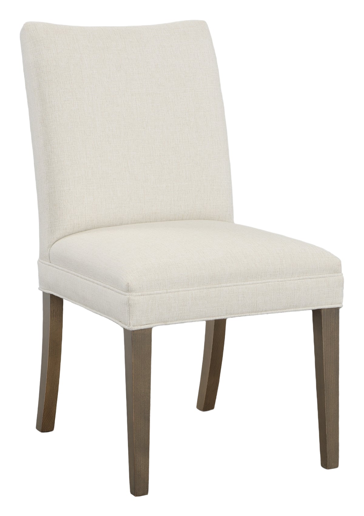 Concave Short Back Leather Side Chair (L-1200-05-M) - Fairfield Chair