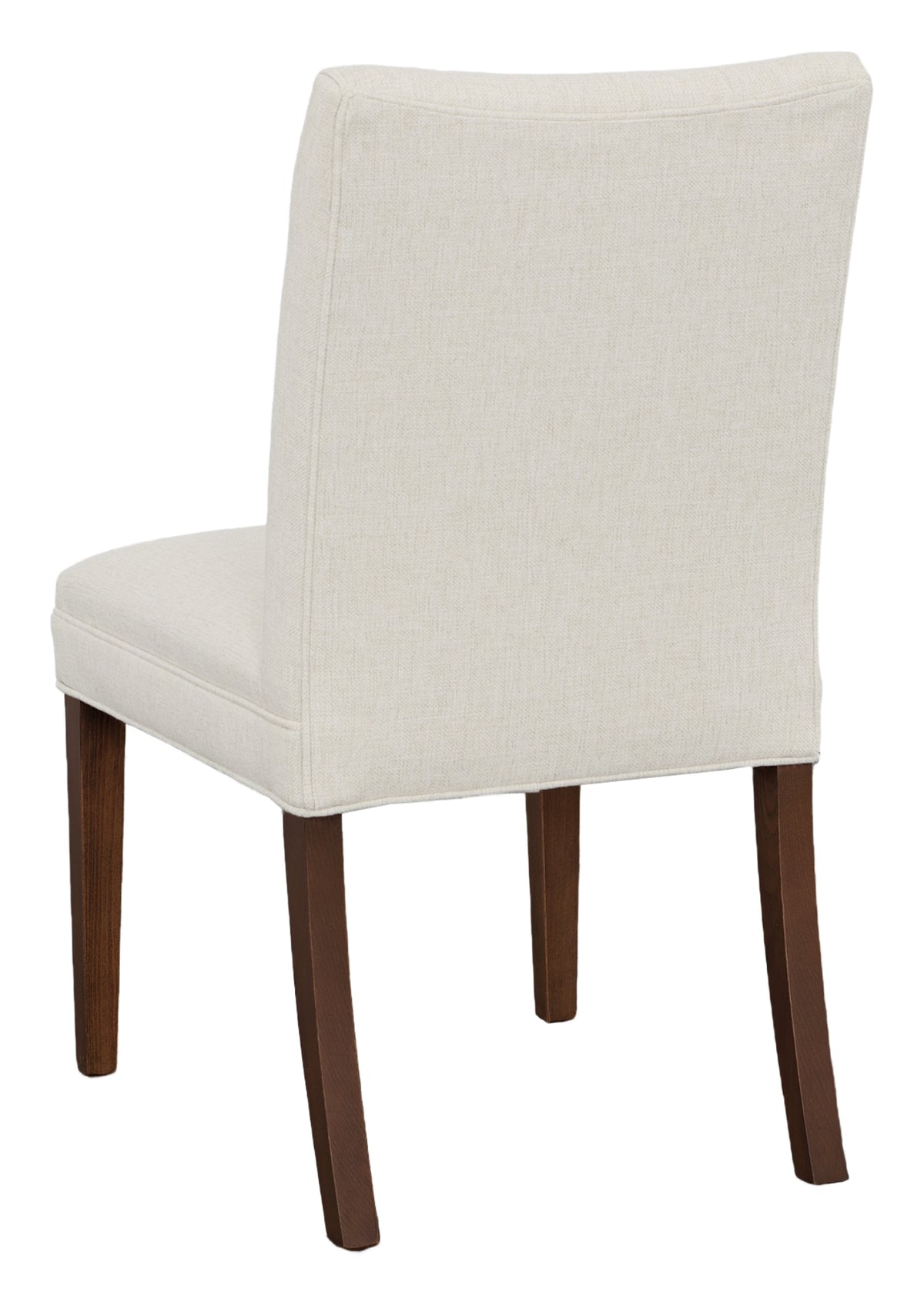 Concave Short Back Leather Side Chair (L-1200-05-T) - Fairfield Chair