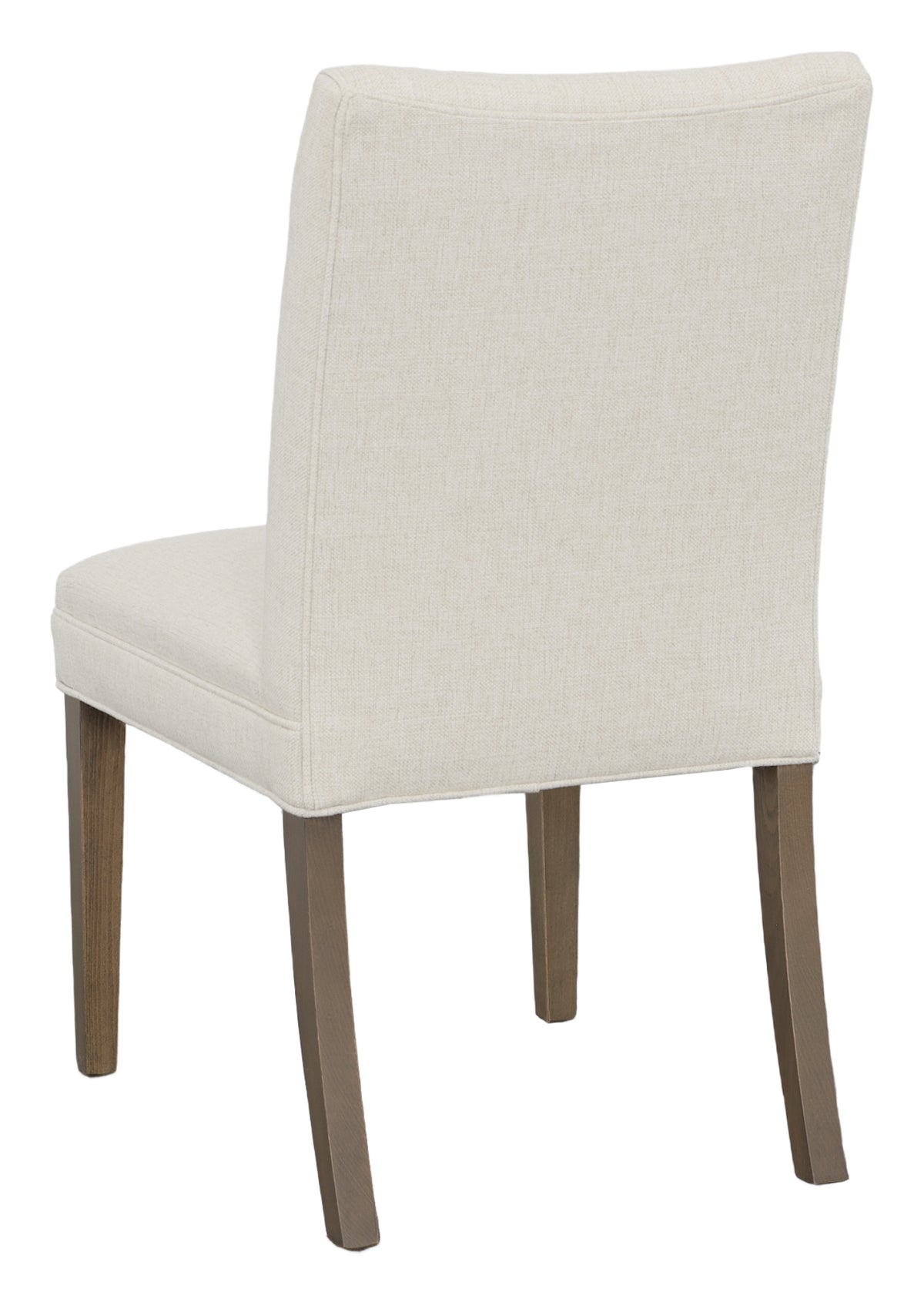 Concave Short Back Leather Side Chair (L-1200-05) - Fairfield Chair