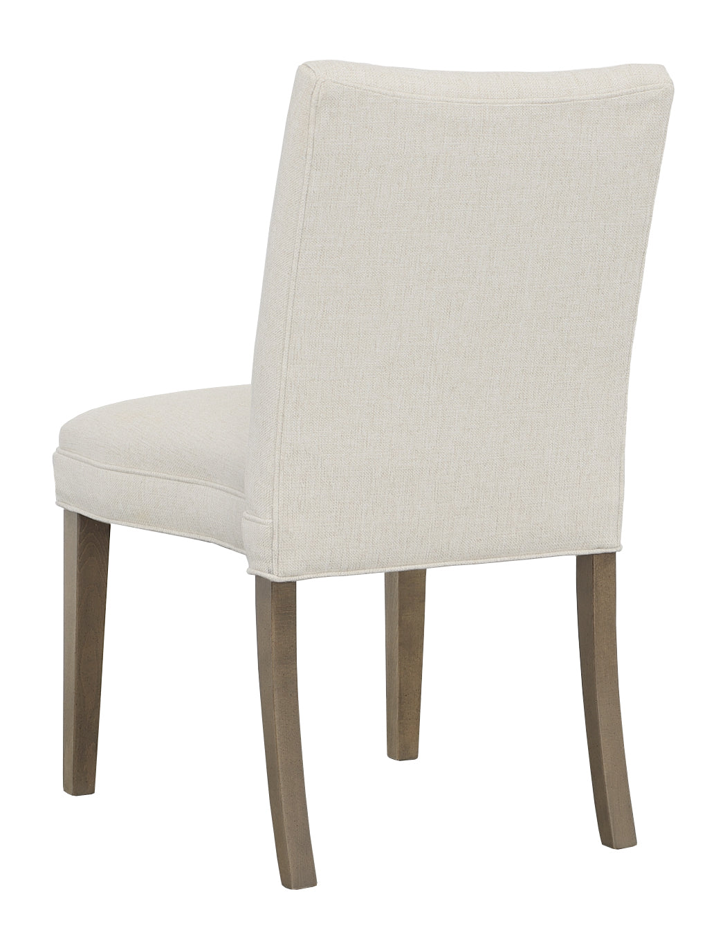 Concave Short Back Leather Armless Stack Chair (L-1200-14-M) - Fairfield Chair