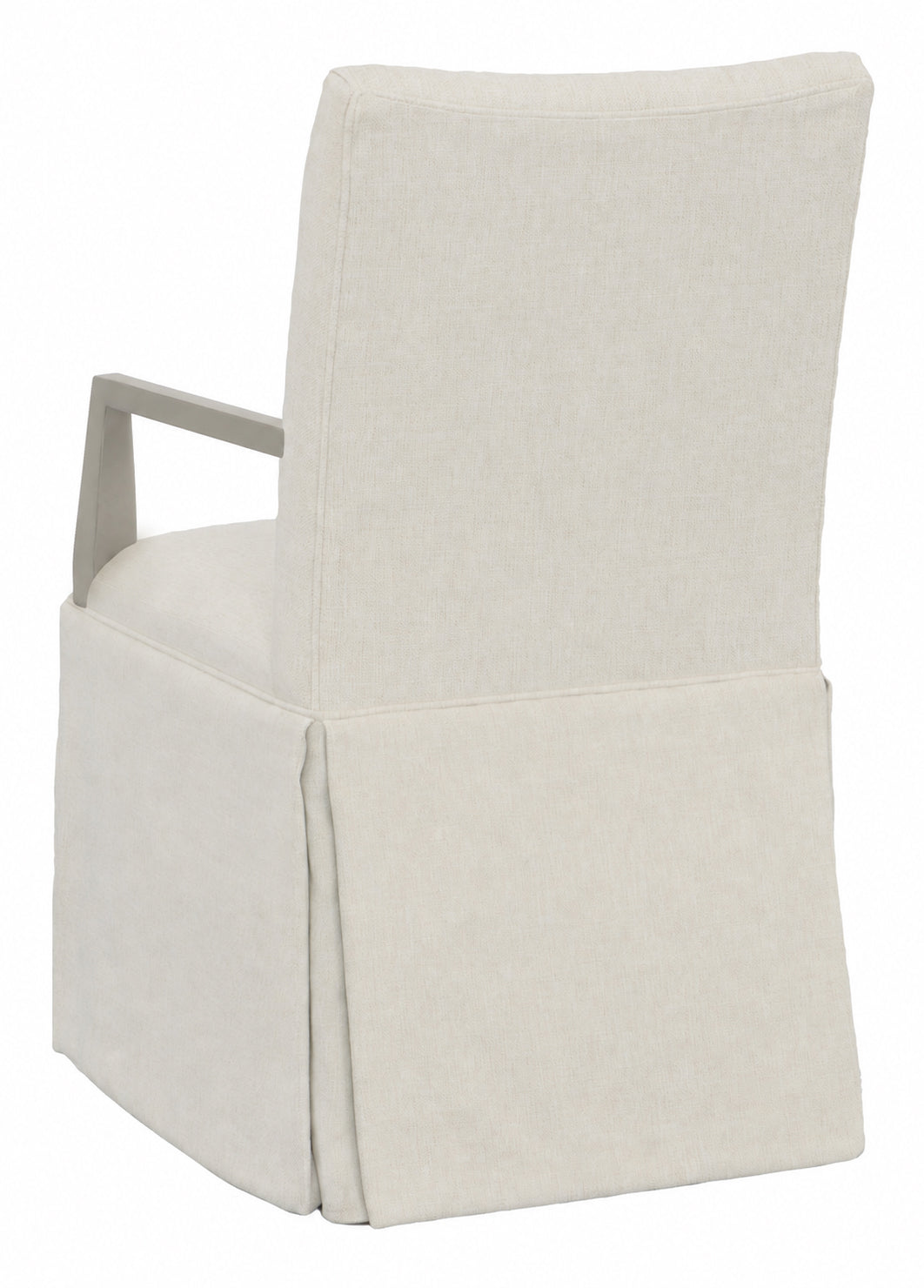 Concave Short Back Skirted Arm Chair (1201-04-S) - Fairfield Chair