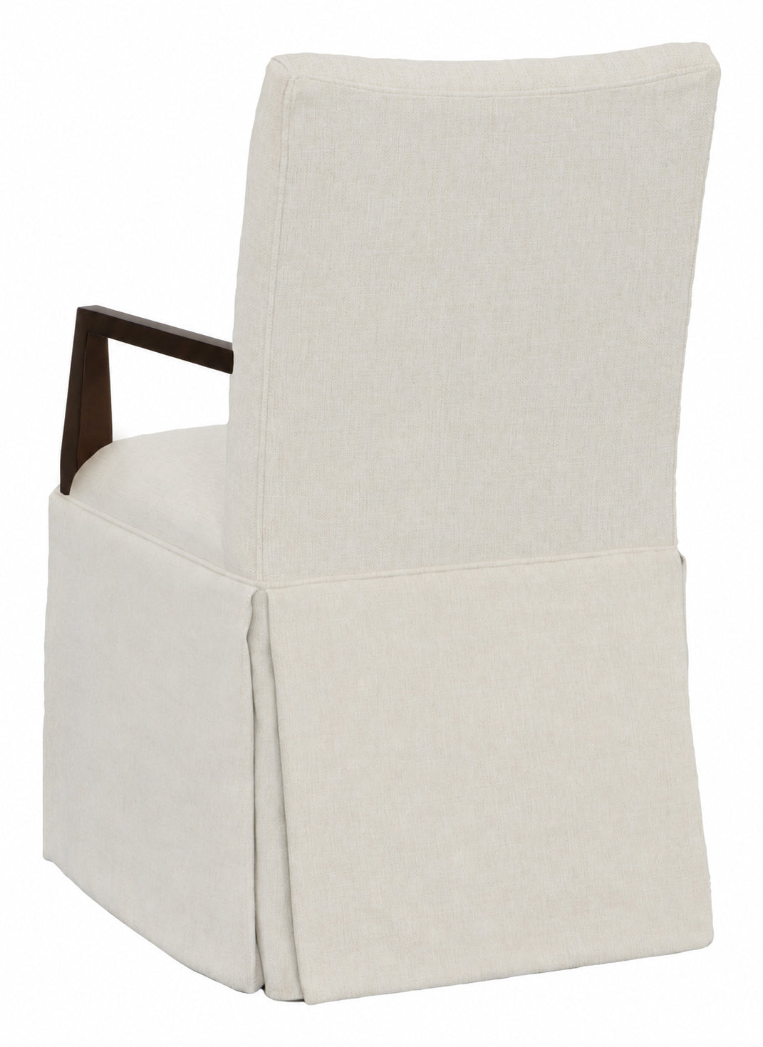 Concave Short Back Skirted Arm Chair (1201-04-T) - Fairfield Chair
