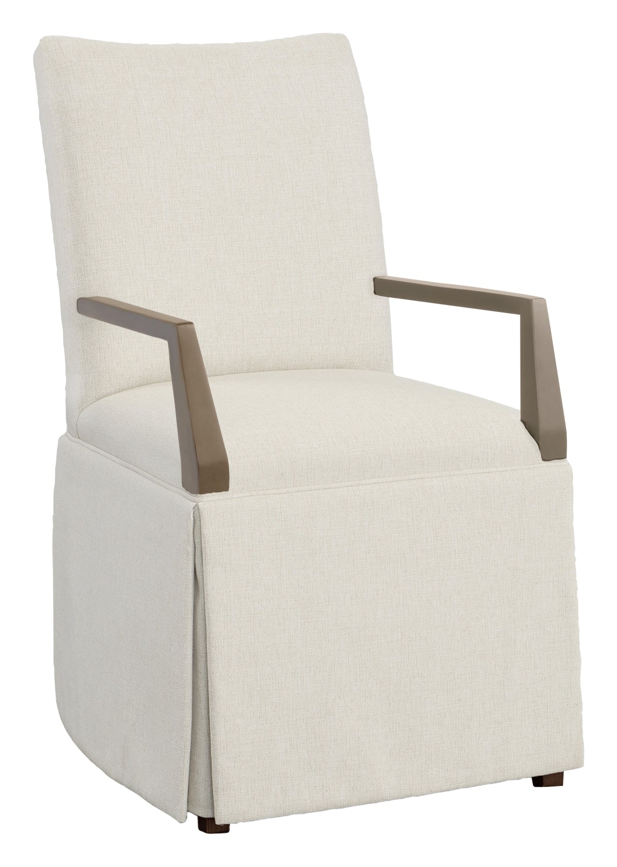 Concave Short Back Skirted Arm Chair (1201-04) - Fairfield Chair