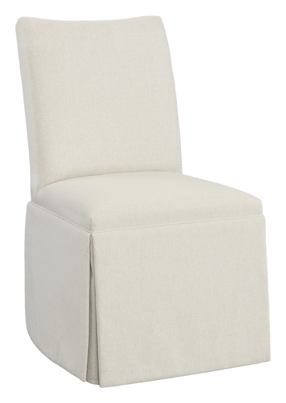 Concave Short Back Skirted Side Chair (1201-05-T) - Fairfield Chair