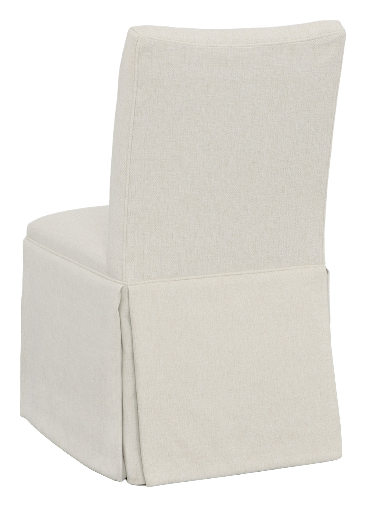 Concave Short Back Skirted Side Chair (1201-05-T) - Fairfield Chair