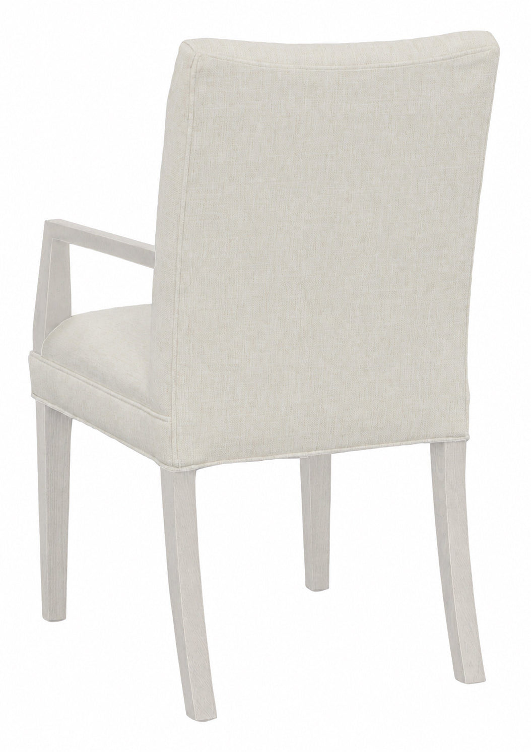 Concave Short Back Leather Arm Chair (L-1202-04-L) - Fairfield Chair