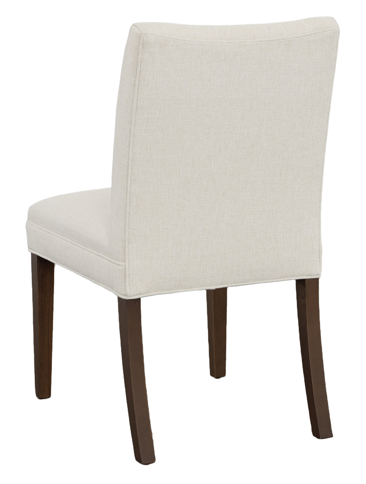 Concave Short Back Leather Side Chair (L-1202-05-T) - Fairfield Chair