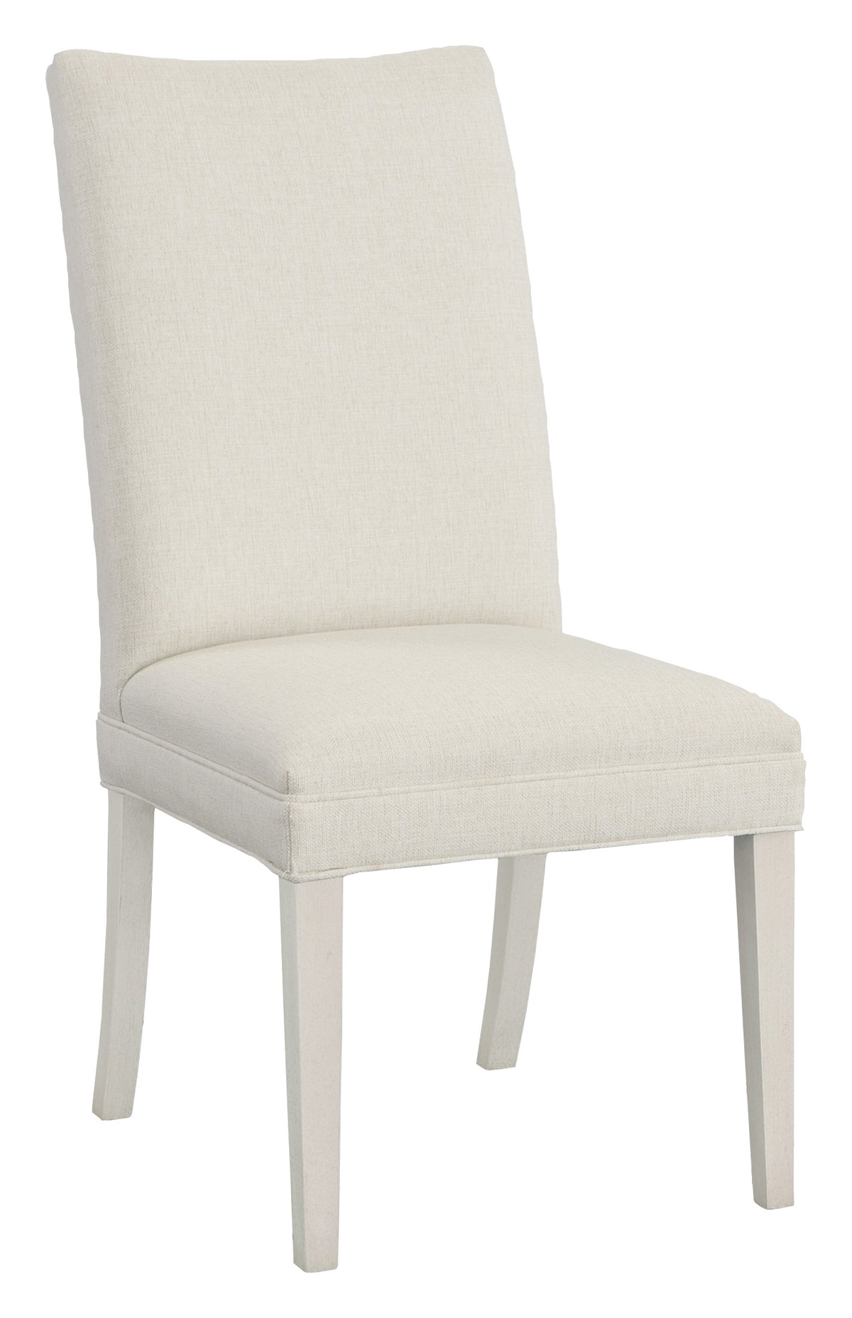 Concave Tall Back Leather Side Chair (L-1204-05-L) - Fairfield Chair