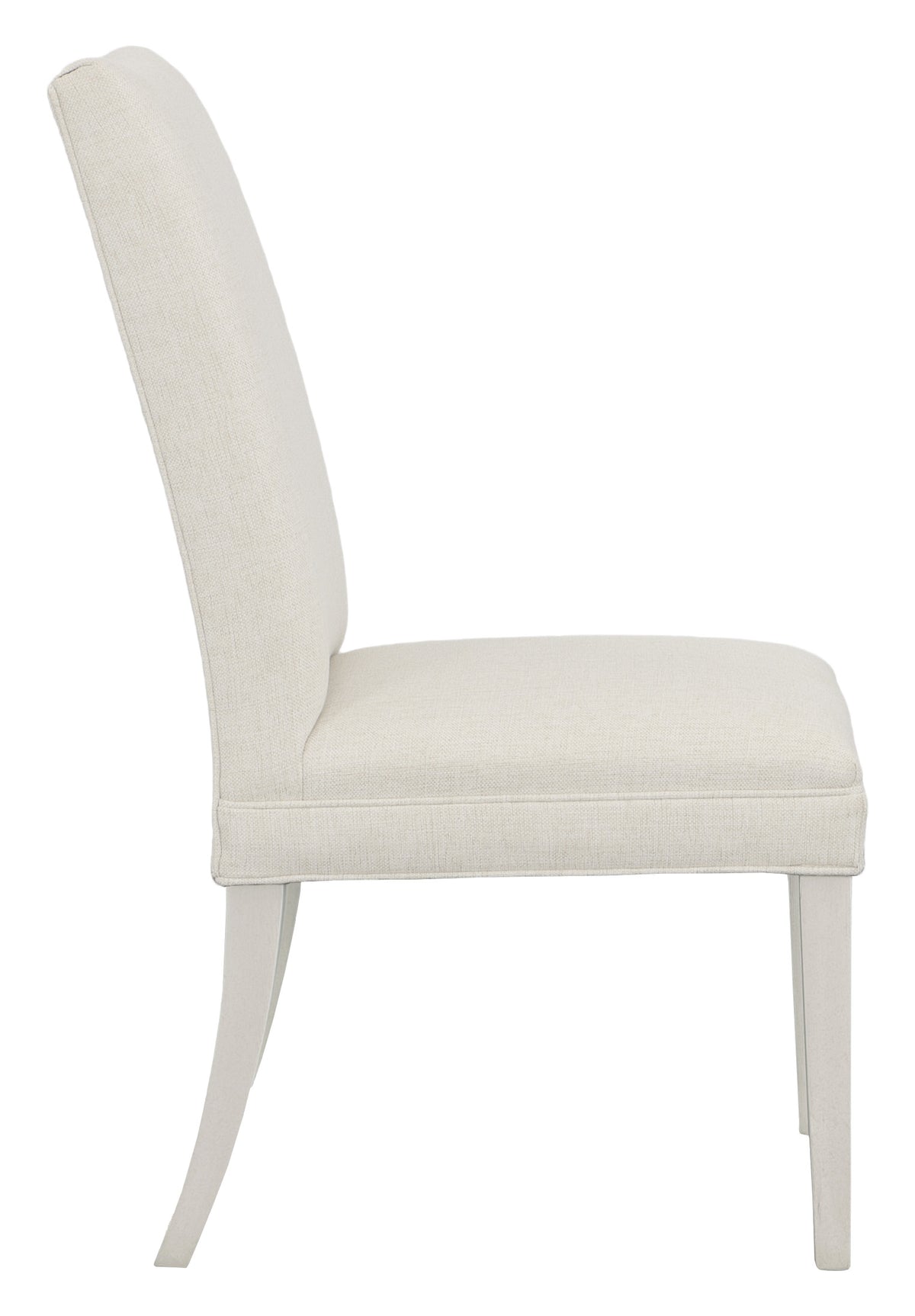 Concave Tall Back Leather Side Chair (L-1204-05-L) - Fairfield Chair