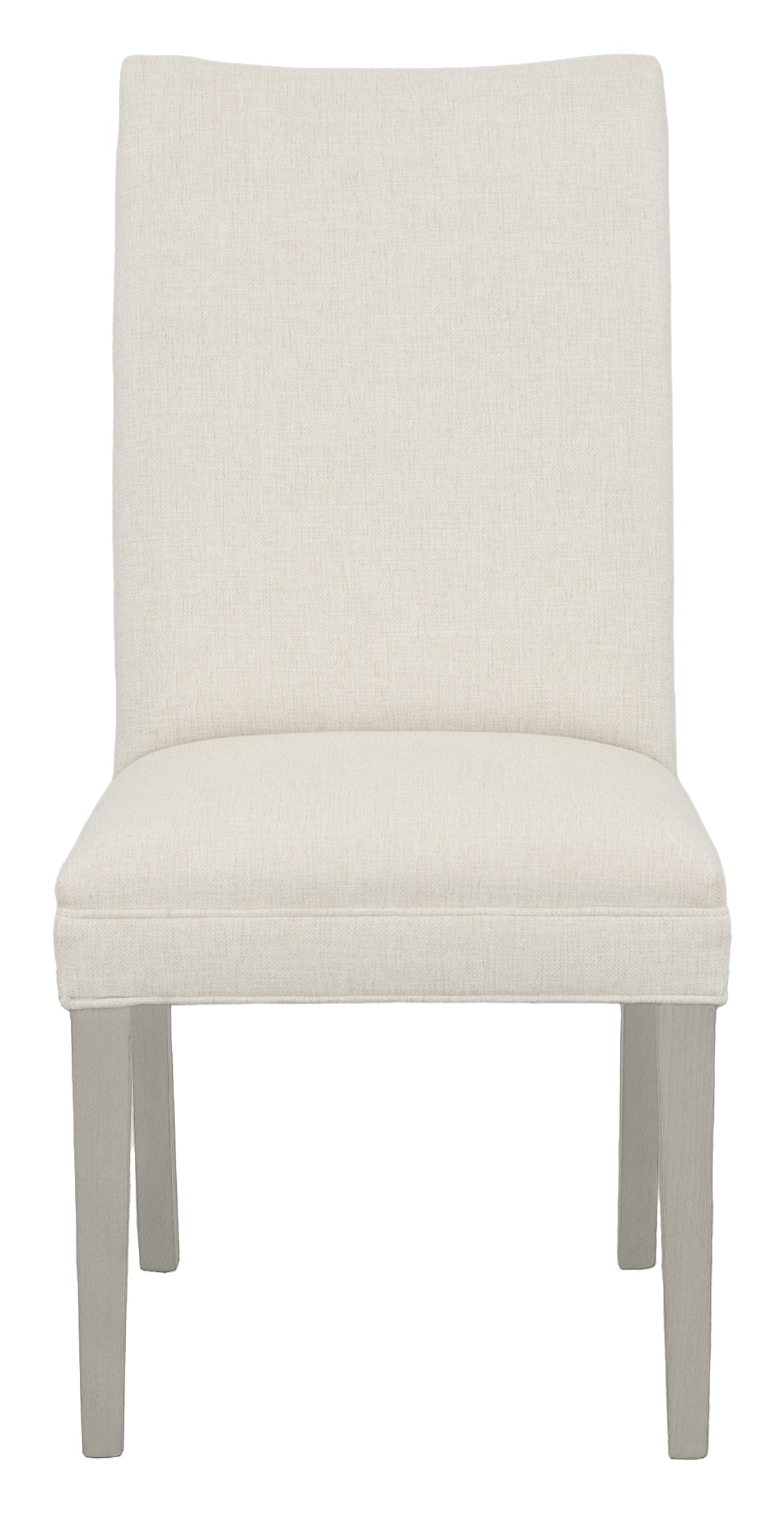 Concave Tall Back Leather Side Chair (L-1204-05-S) - Fairfield Chair