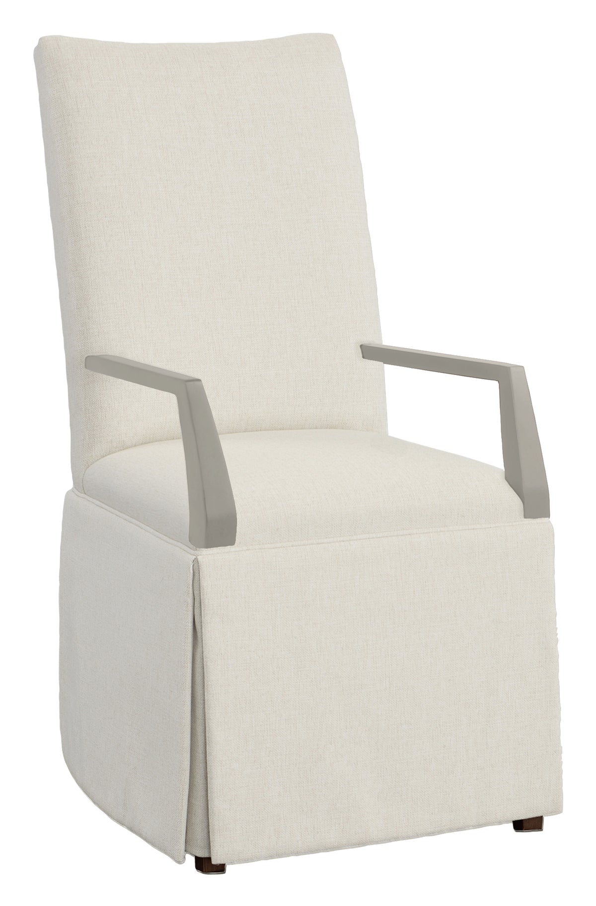 Concave Tall Back Skirted Arm Chair (1205-04-S) - Fairfield Chair