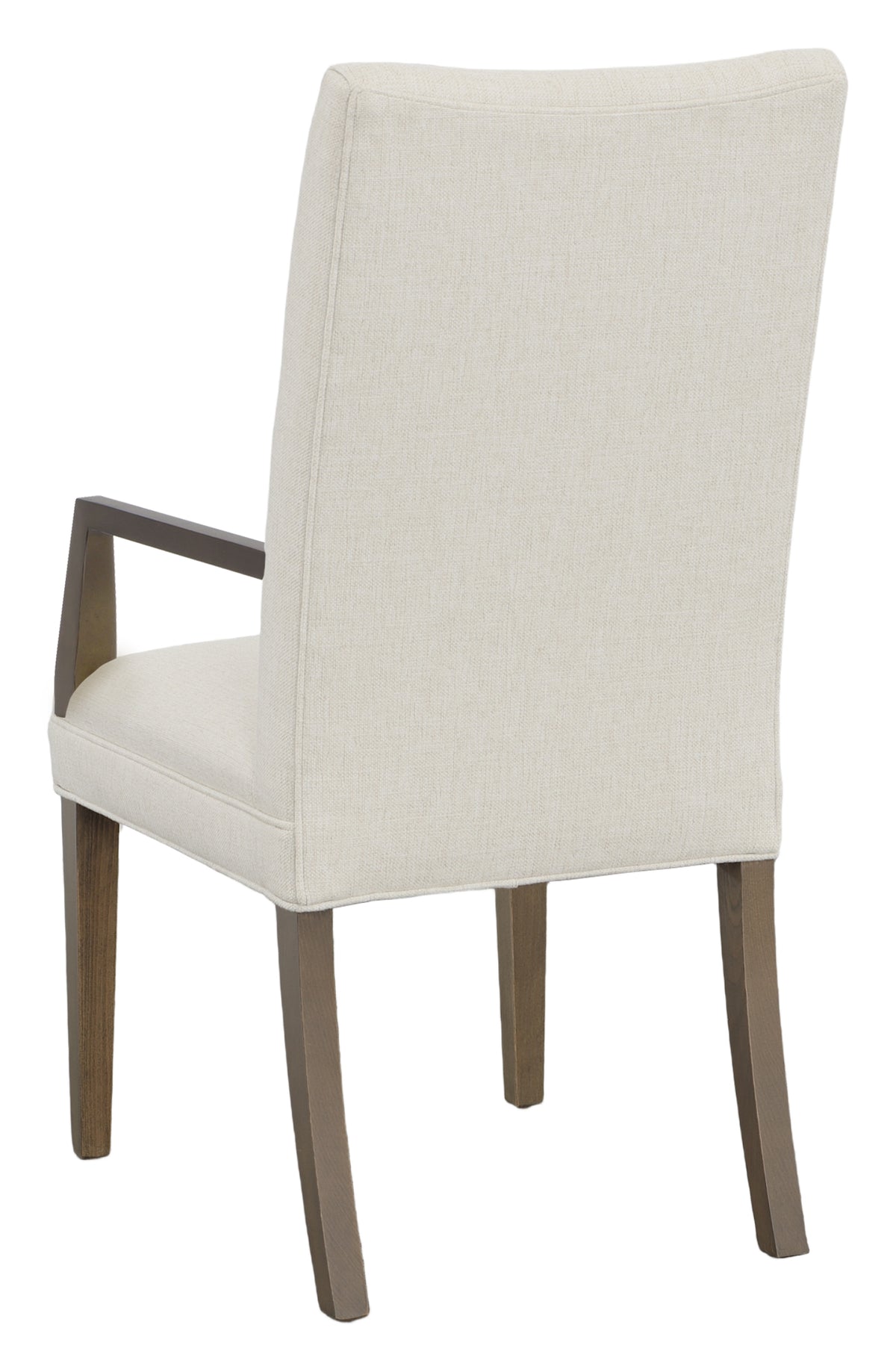 Concave Tall Back Leather Arm Chair (L-1206-04) - Fairfield Chair