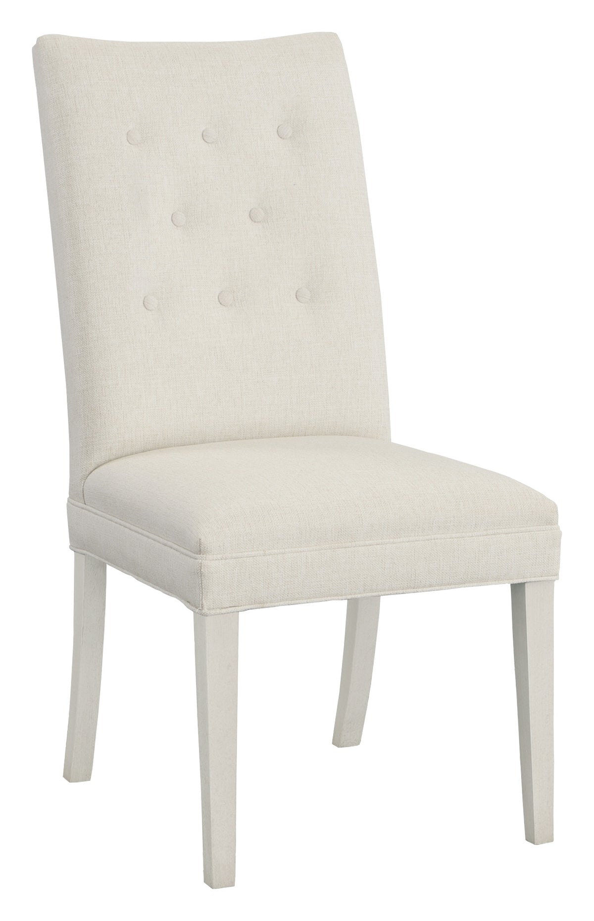 Concave Tall Back Leather Side Chair (L-1206-05-L) - Fairfield Chair