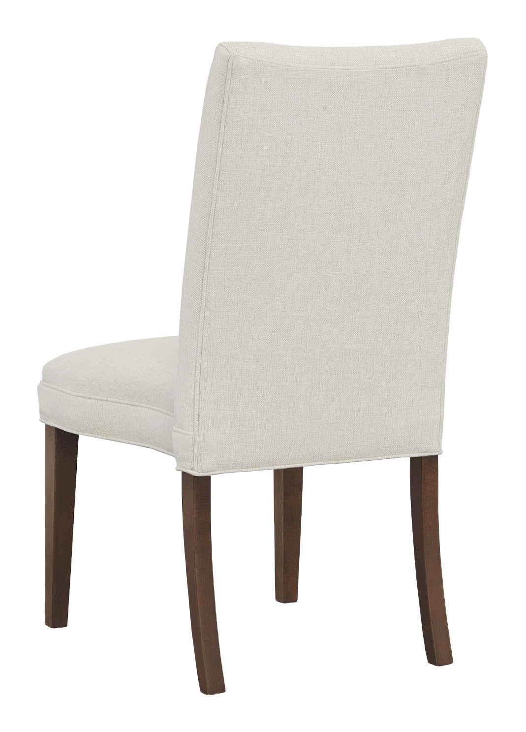 Concave Tall Back Leather Armless Stack Chair (L-1206-14-T) - Fairfield Chair