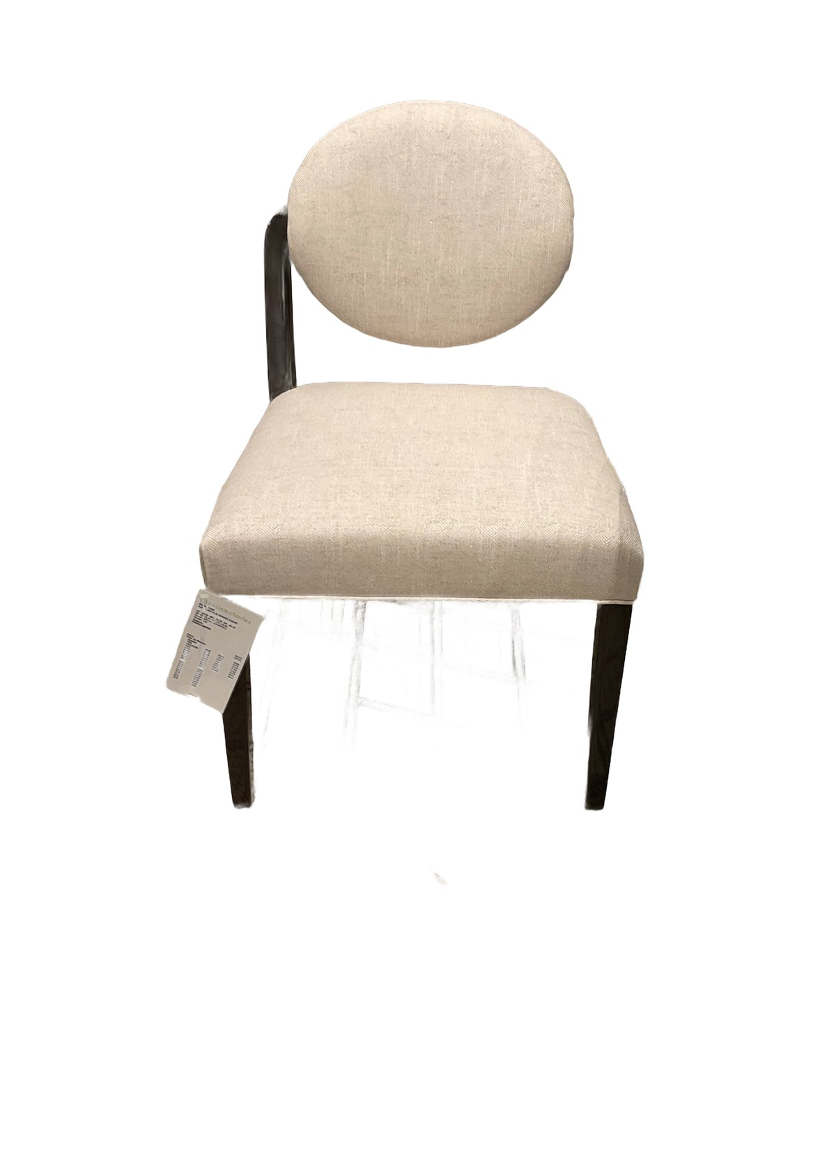 Nicole Dining Chair in Aruba Eggshell