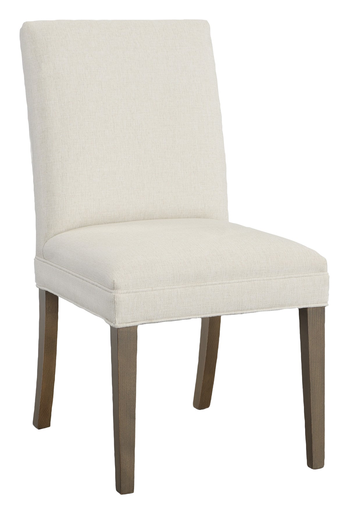 Straight Short Back Leather Side Chair (L-1210-05-M) - Fairfield Chair