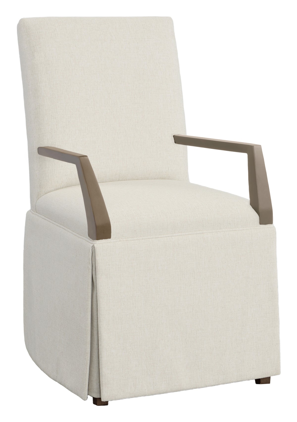 Straight Short Back Skirted Arm Chair (1211-04-S) - Fairfield Chair