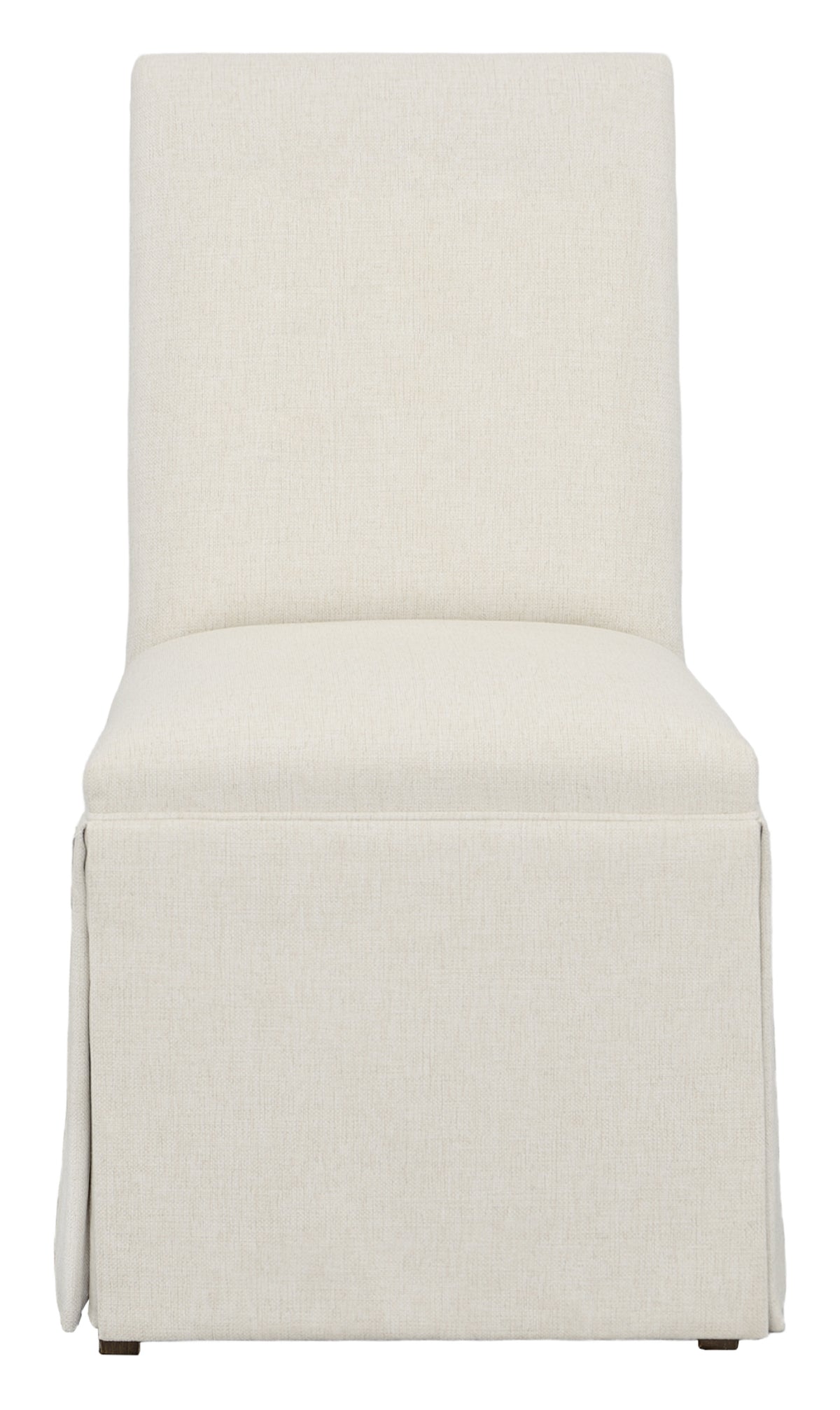 Straight Short Back Skirted Side Chair (1211-05-T) - Fairfield Chair