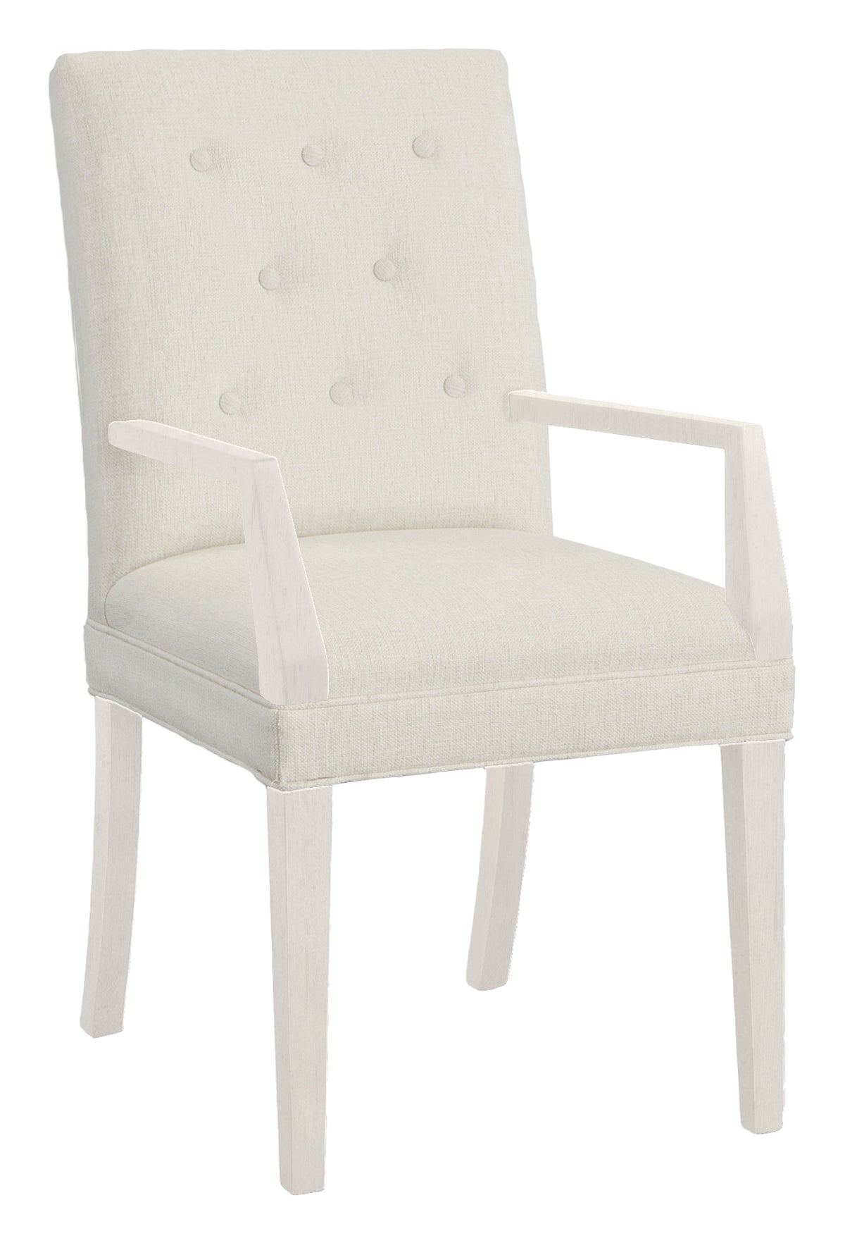 Straight Short Back Arm Chair (1212-04-L) - Fairfield Chair