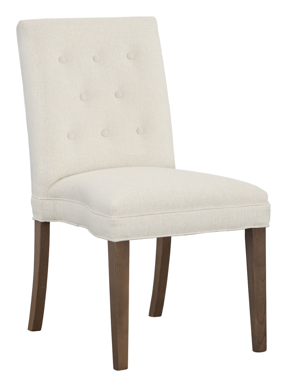 Straight Short Back Leather Armless Stack Chair (L-1212-14-T) - Fairfield Chair