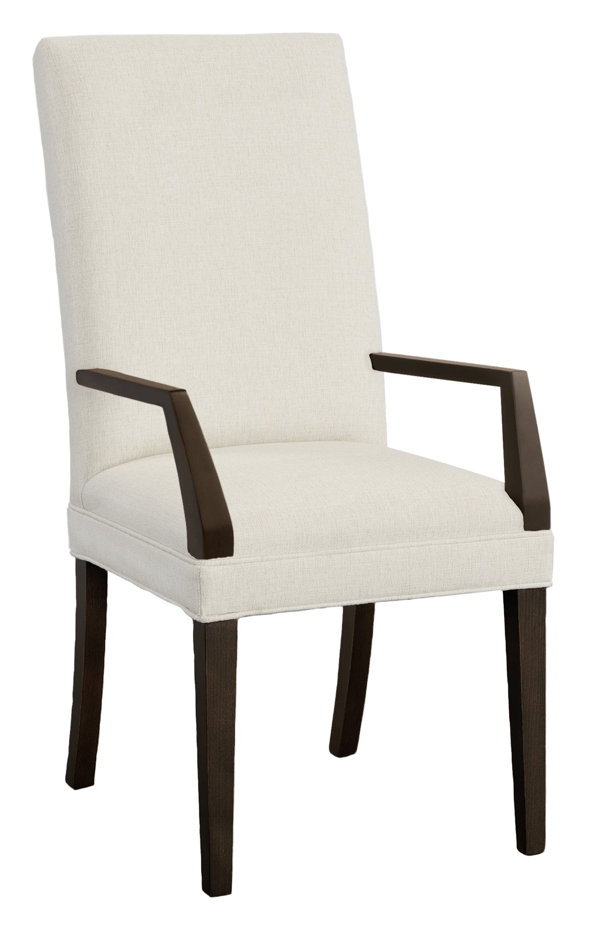 Straight Tall Back Arm Chair (1214-04-T) - Fairfield Chair