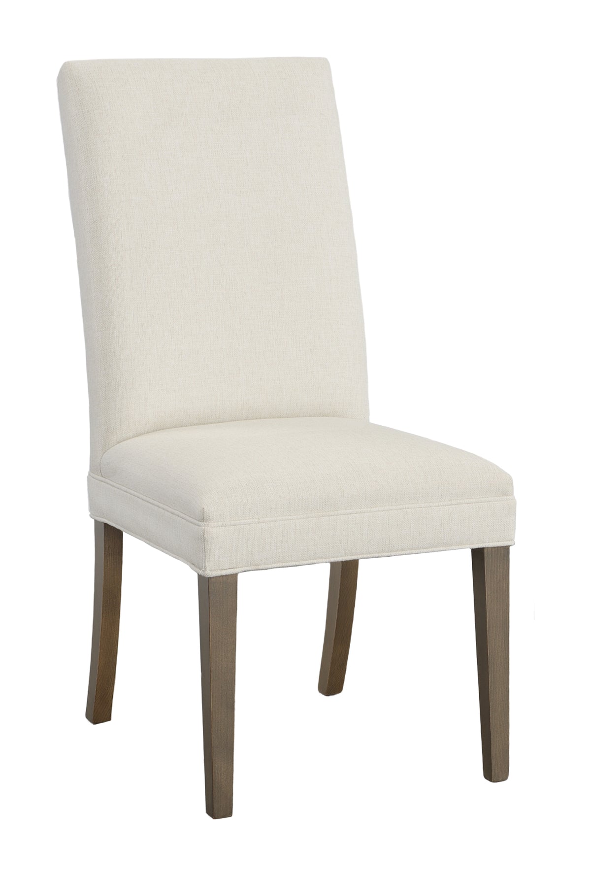 Straight Tall Back Leather Dining Chair (L-1214-05-M) - Fairfield Chair