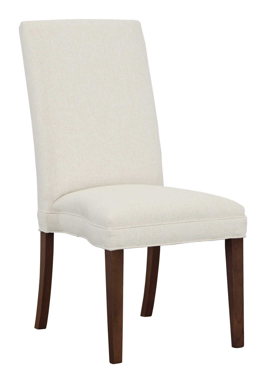 Straight Tall Back Leather Armless Stack Chair (L-1214-14-T) - Fairfield Chair