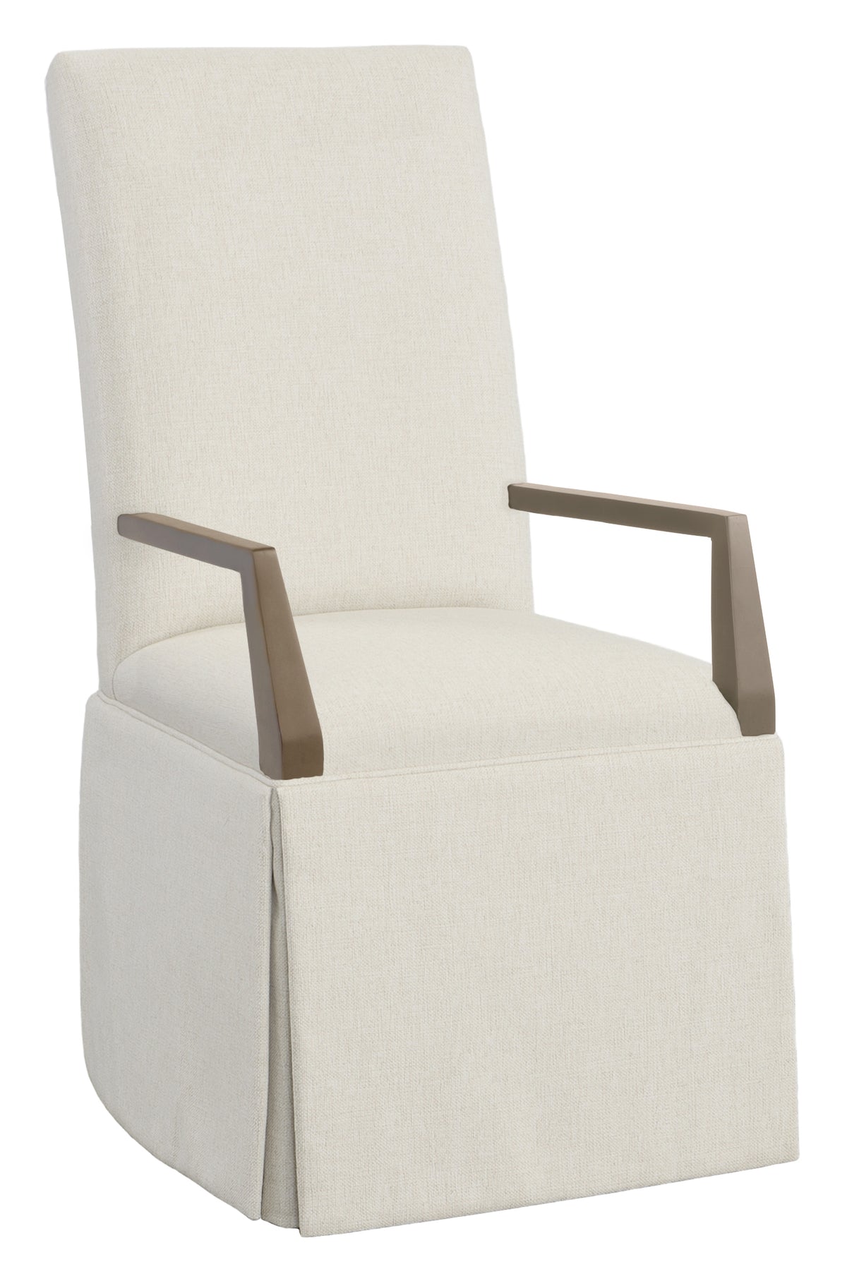 Straight Tall Back Skirted Arm Chair (1215-04-L) - Fairfield Chair