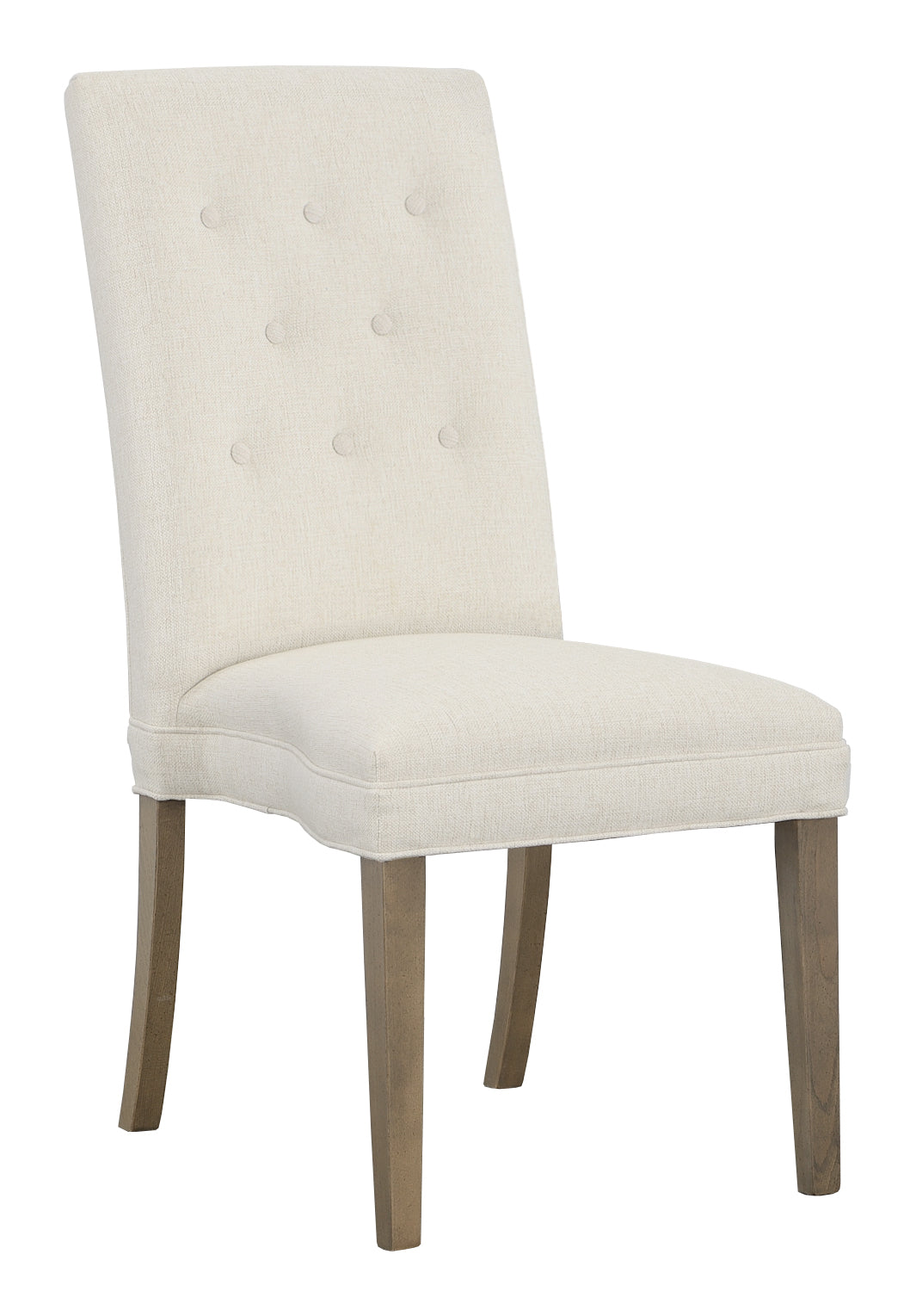 Straight Tall Back Leather Armless Stack Chair (L-1216-14-M) - Fairfield Chair