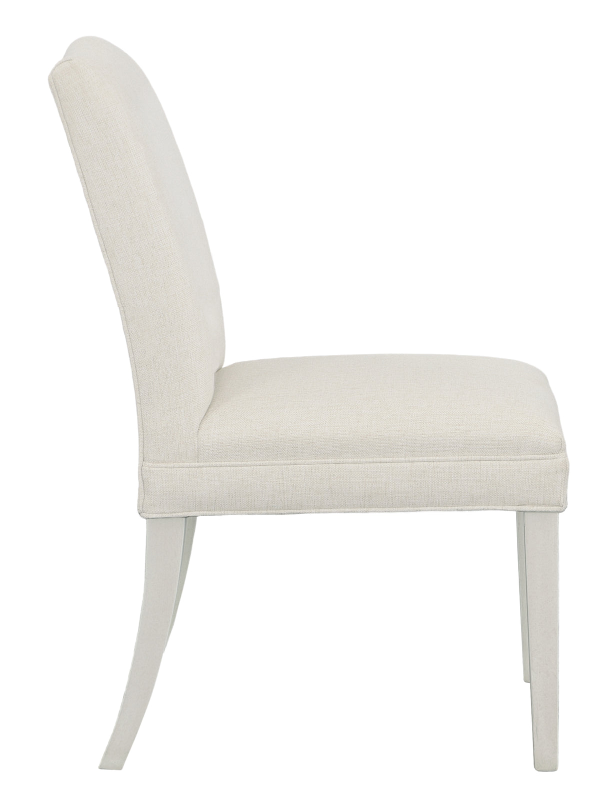 Camel Short Back Leather Side Chair (L-1220-05-L) - Fairfield Chair