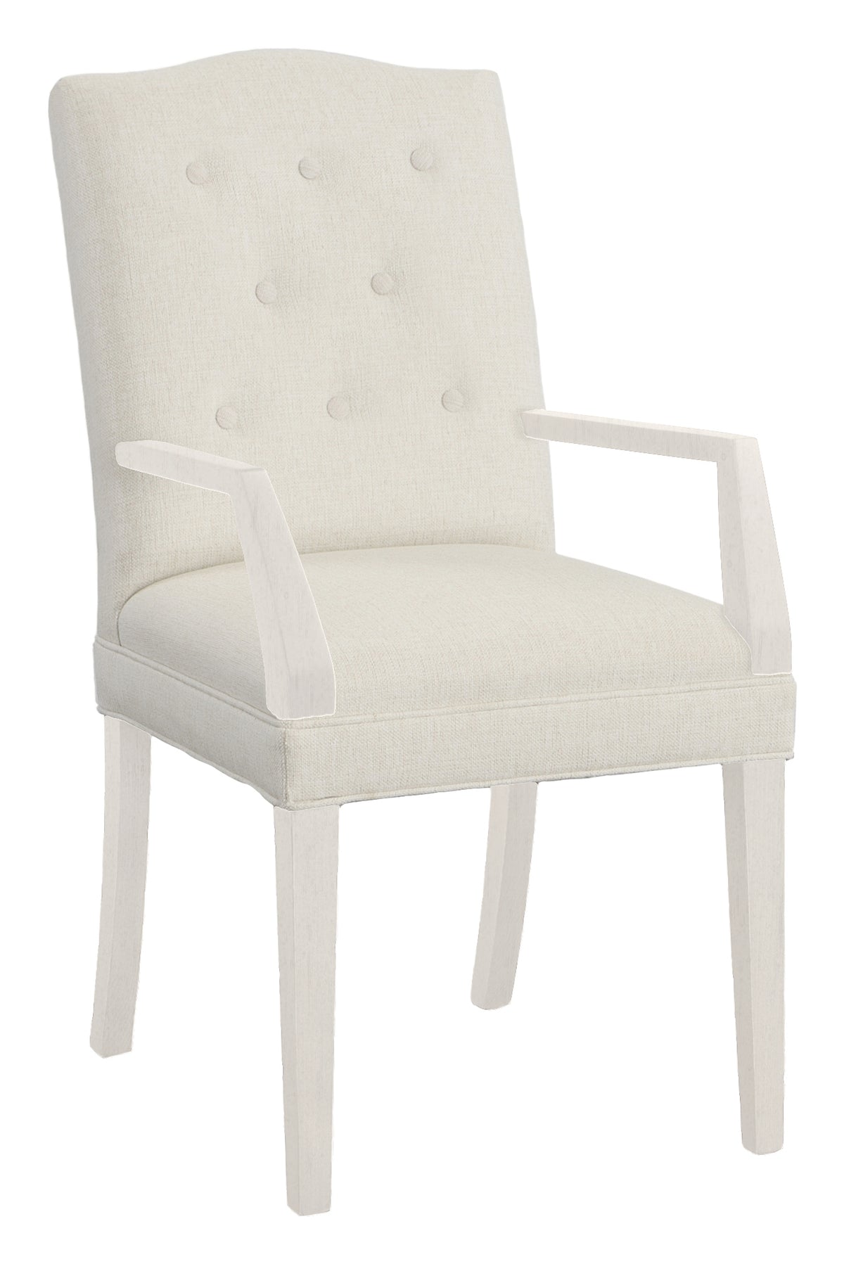 Camel Short Back Leather Arm Chair (L-1222-04-L) - Fairfield Chair