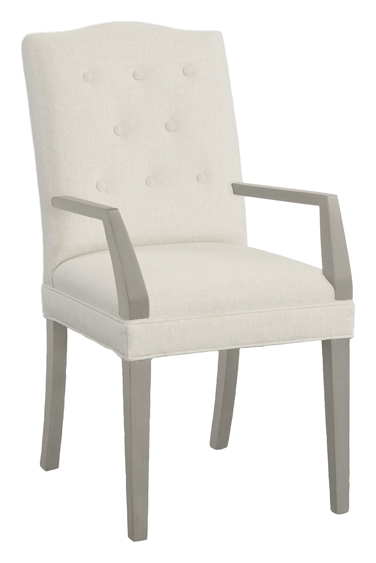 Camel Short Back Leather Arm Chair (L-1222-04-S) - Fairfield Chair
