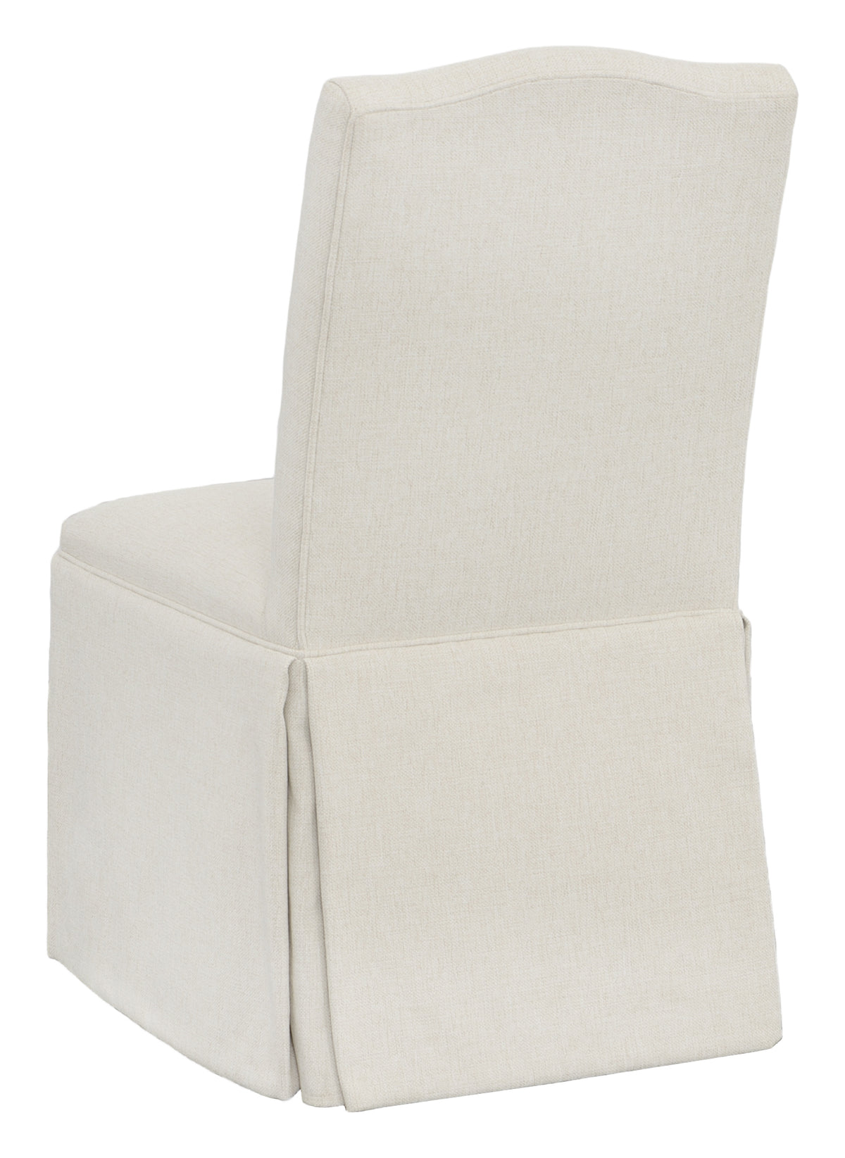 Camel Short Back Skirted Side Chair (1223-05-T) - Fairfield Chair