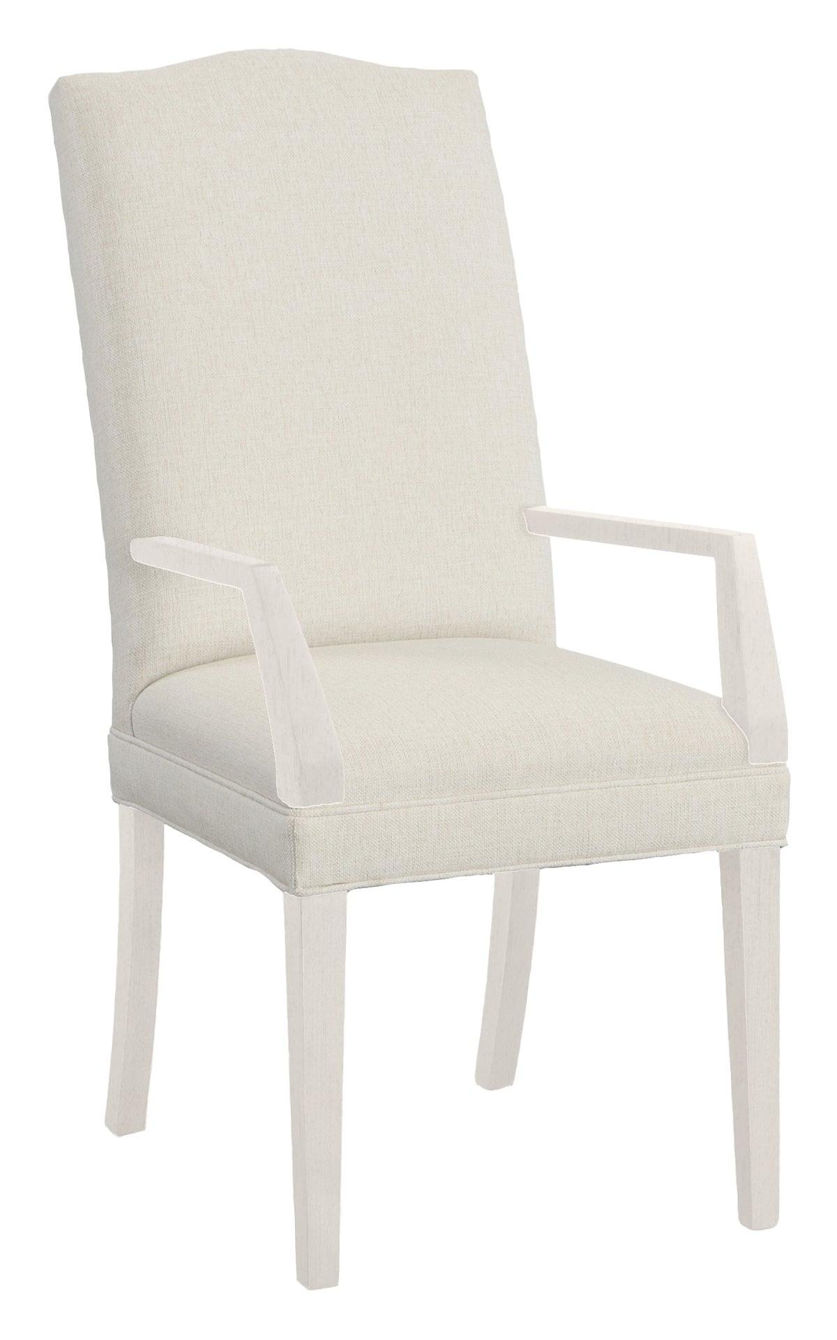 Camel Tall Back Leather Arm Chair (L-1224-04-L) - Fairfield Chair