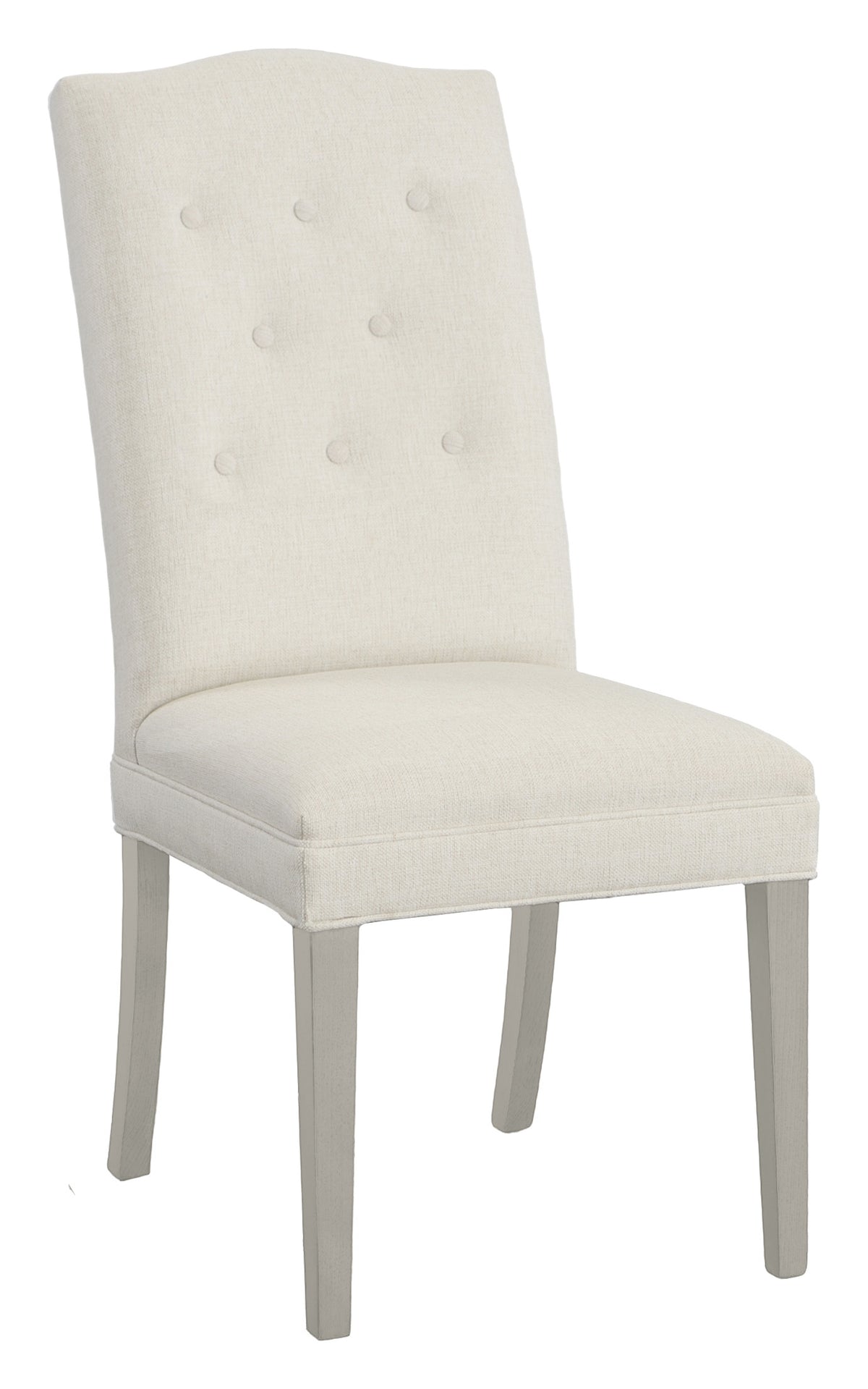 Camel Tall Back Leather Side Chair (L-1226-05-S) - Fairfield Chair