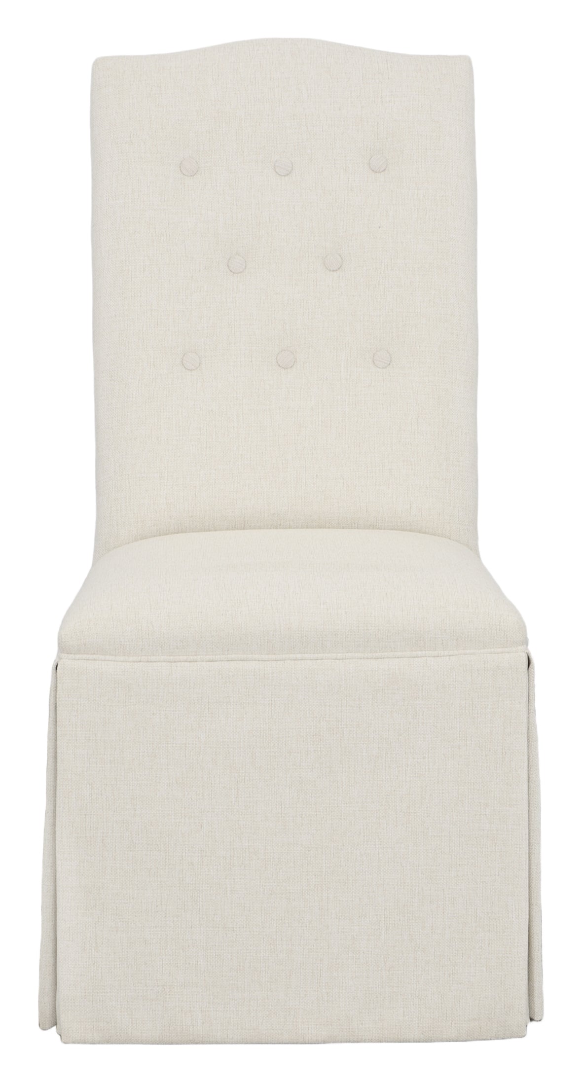 Camel Tall Back Skirted Side Chair (1227-05-T) - Fairfield Chair