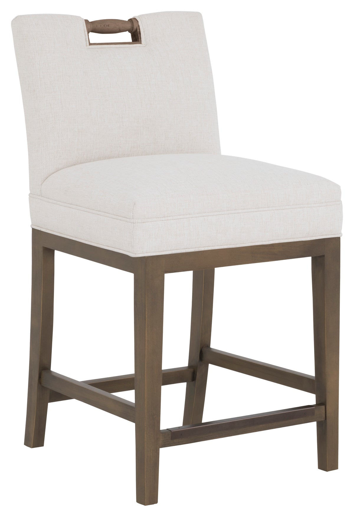 Pull Short Back Leather Counter Stool (L-1230-C7-S) - Fairfield Chair