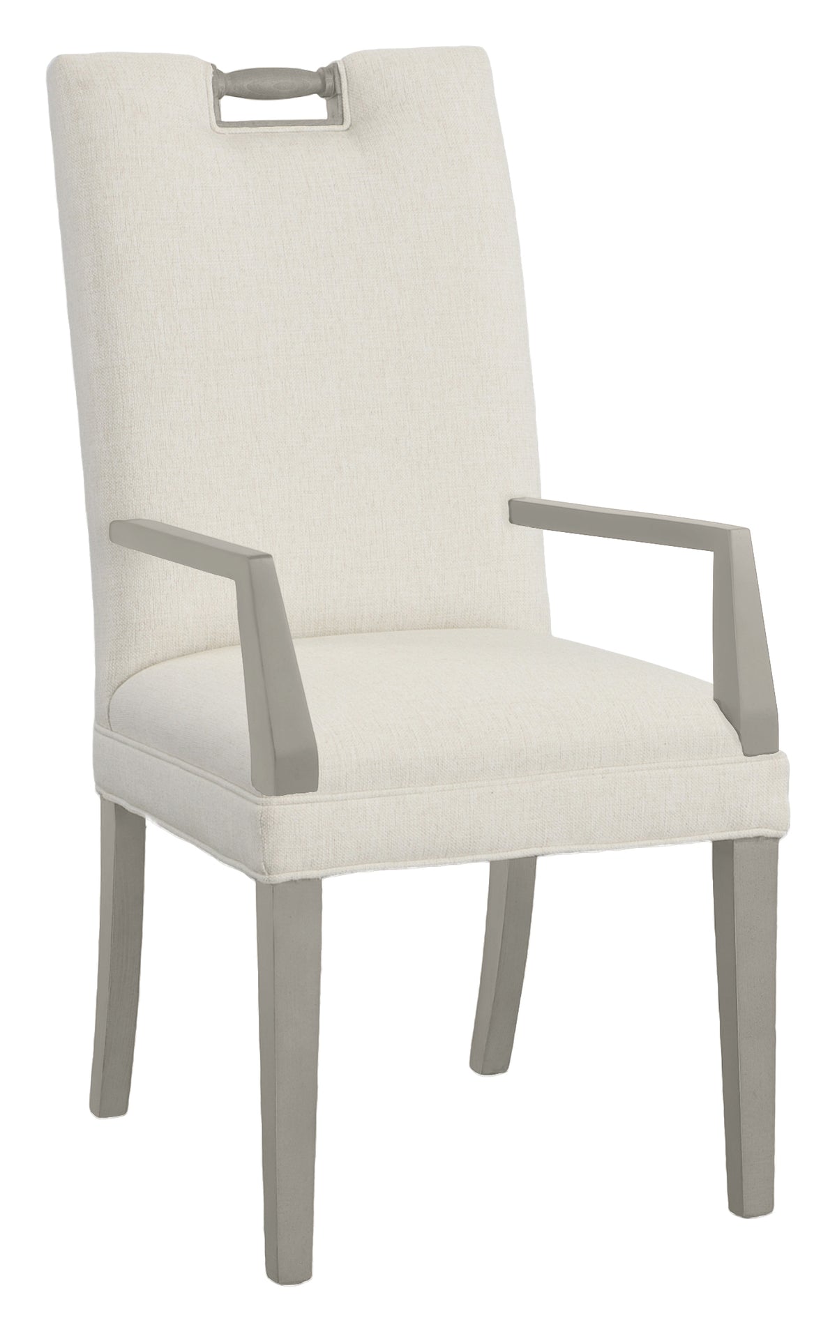 Pull Tall Back Leather Arm Chair (L-1234-04-S) - Fairfield Chair