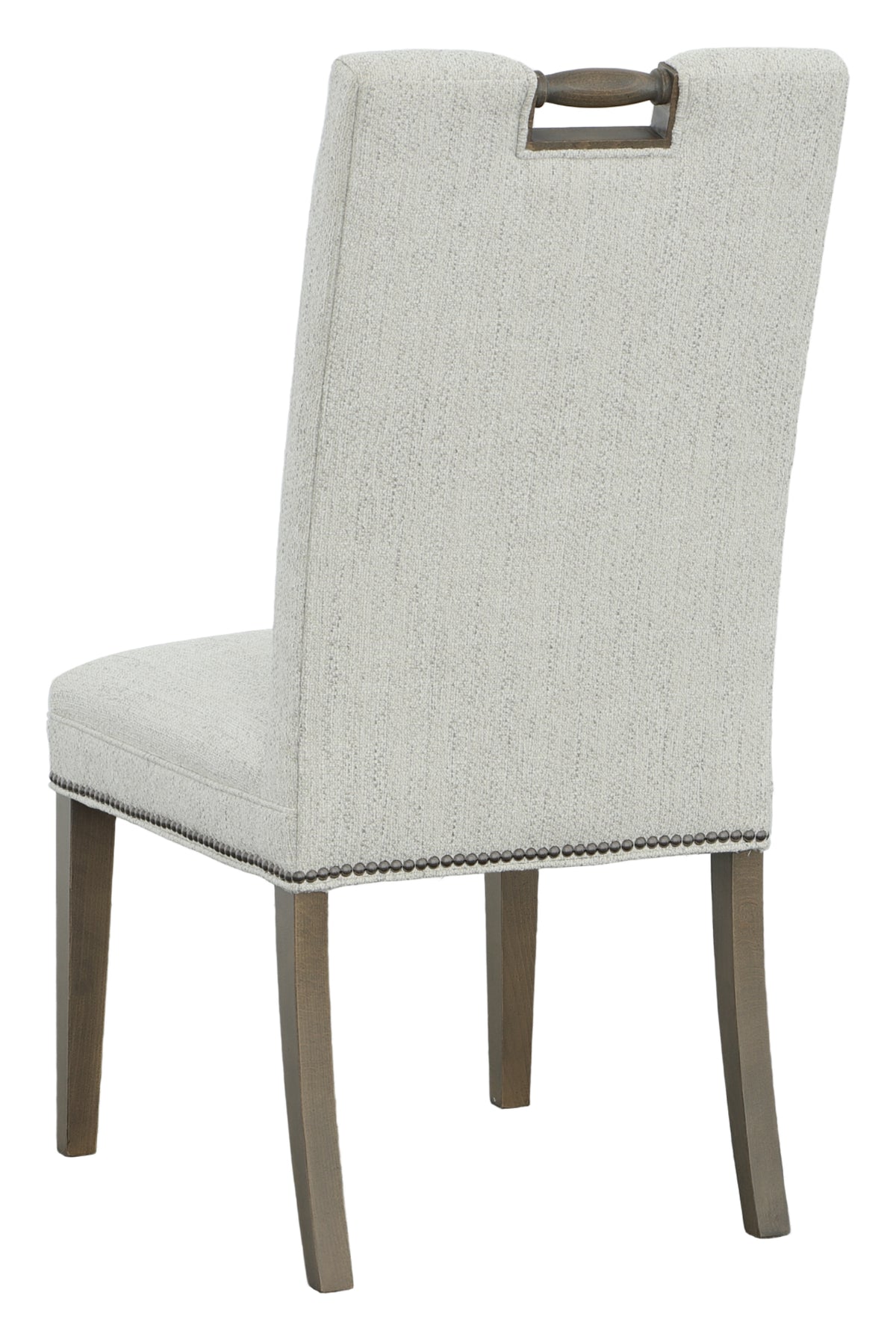 Pull Tall Back Leather Side Chair (L-1234-05-M) - Fairfield Chair