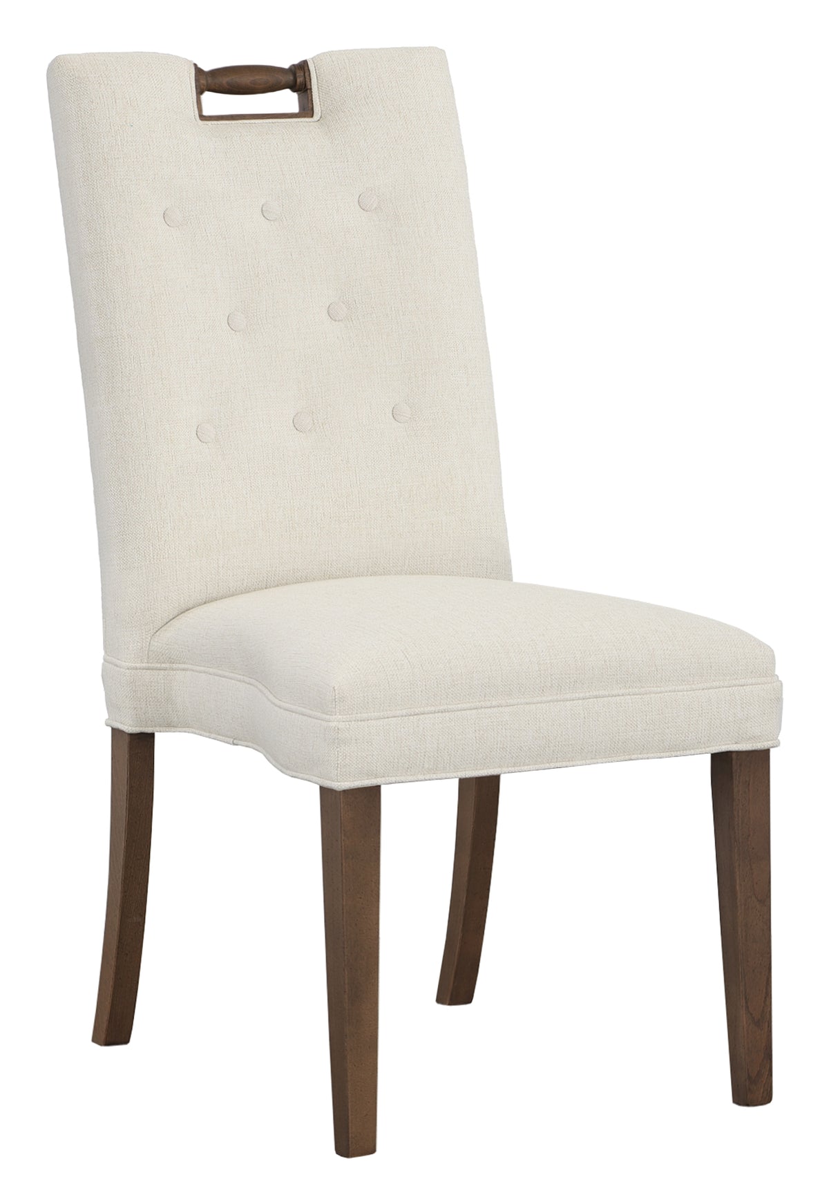 Pull Tall Back Leather Armless Stack Chair (L-1236-14-T) - Fairfield Chair