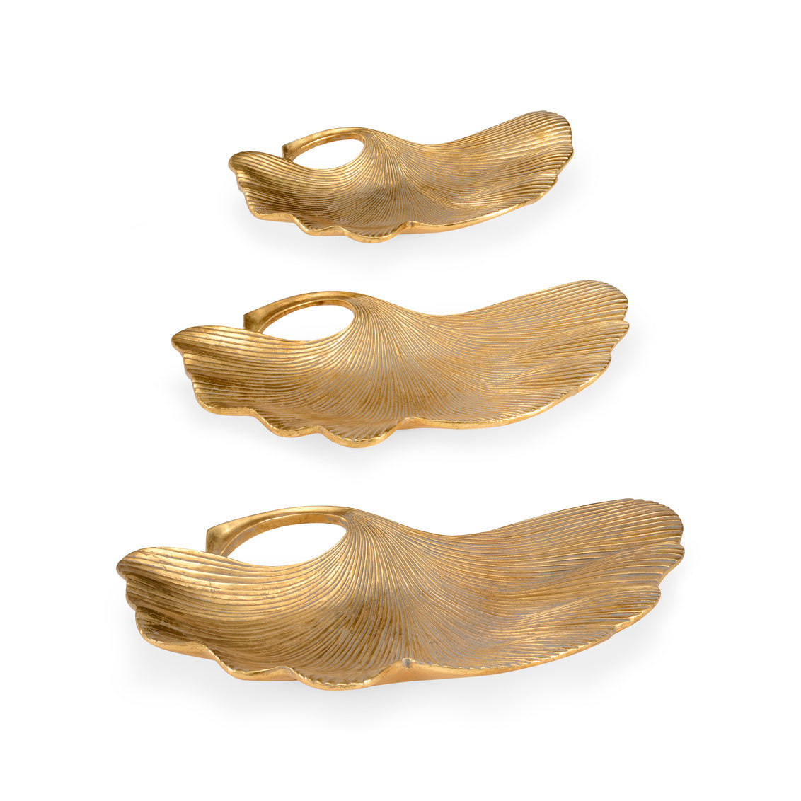Lotus Leaf Trays - Gold (S3)