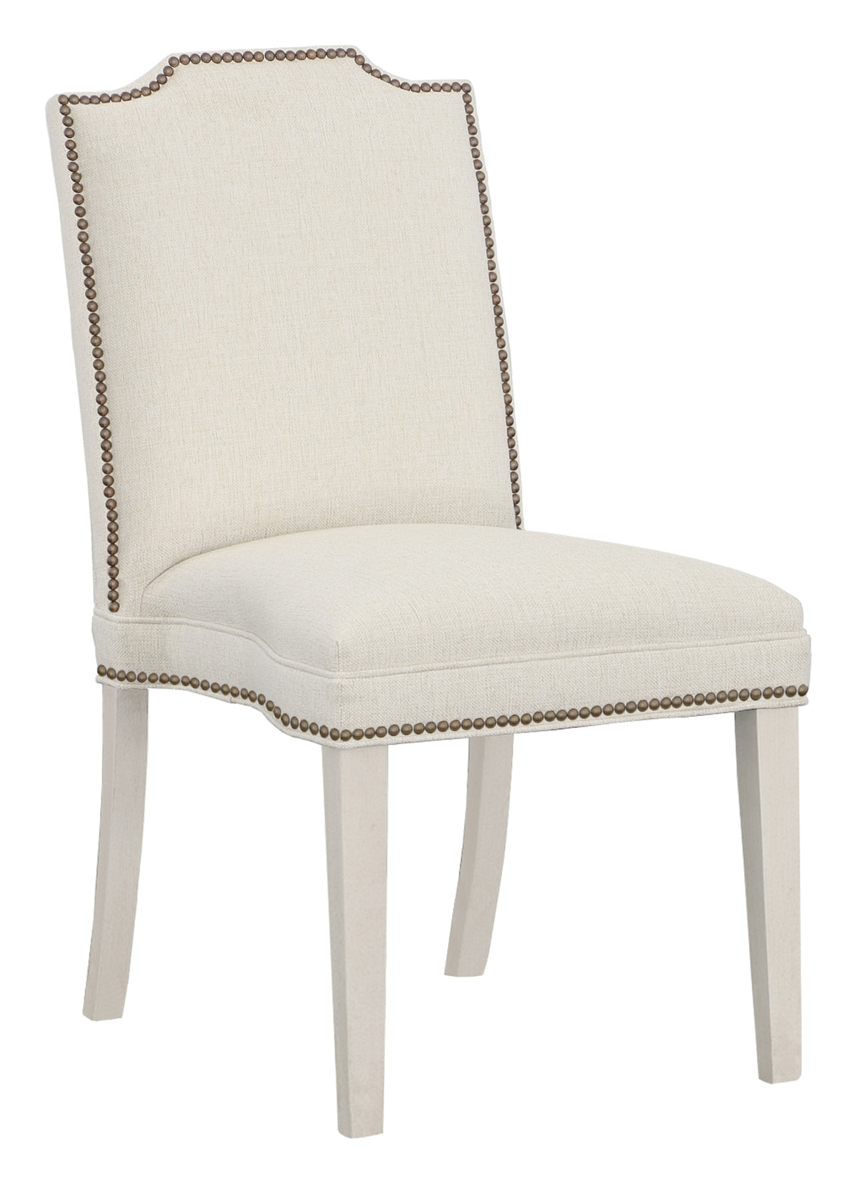 Empire Short Back Leather Armless Stack Chair (L-1240-14-L) - Fairfield Chair