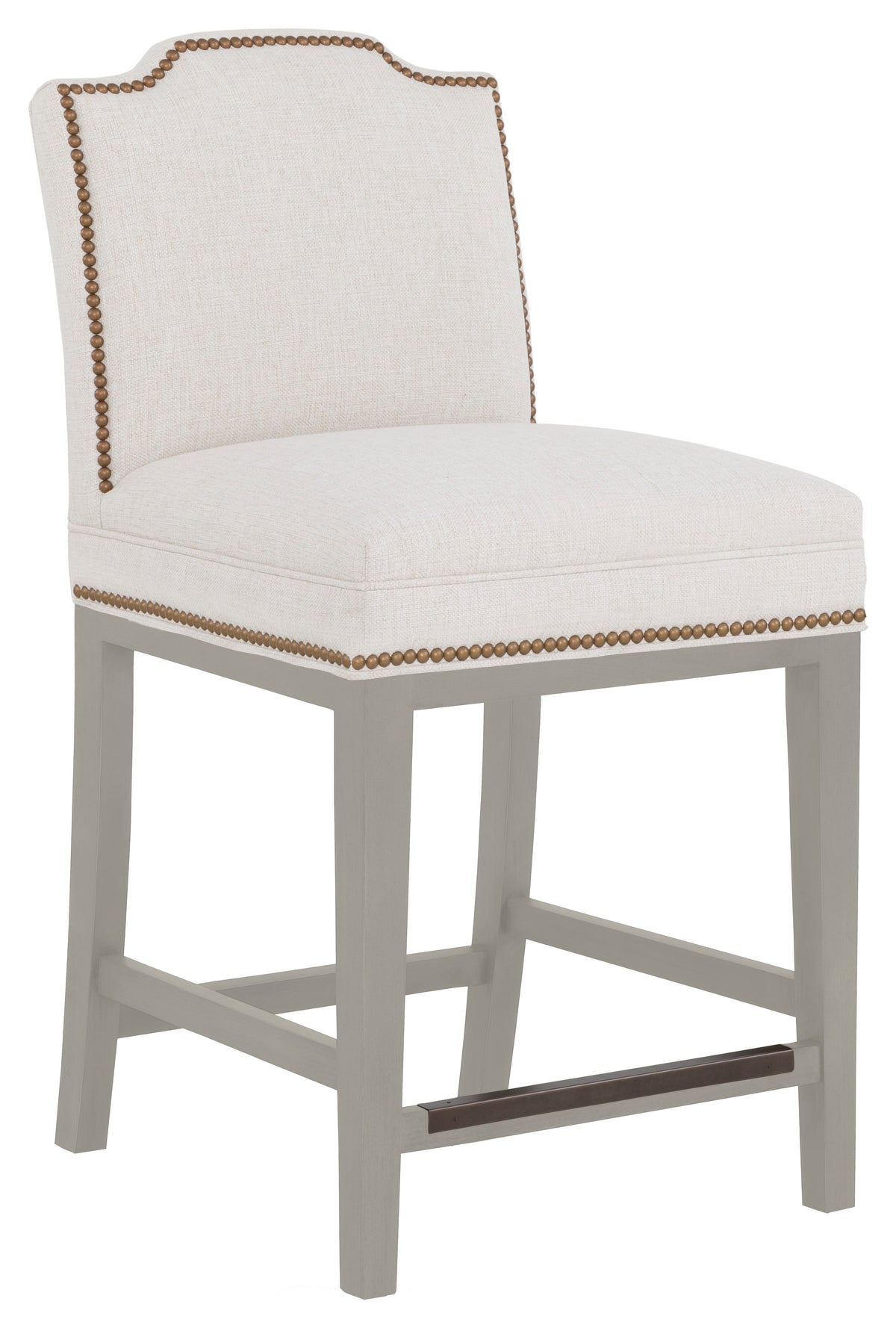 Empire Short Back Leather Counter Stool (L-1240-C7-S) - Fairfield Chair